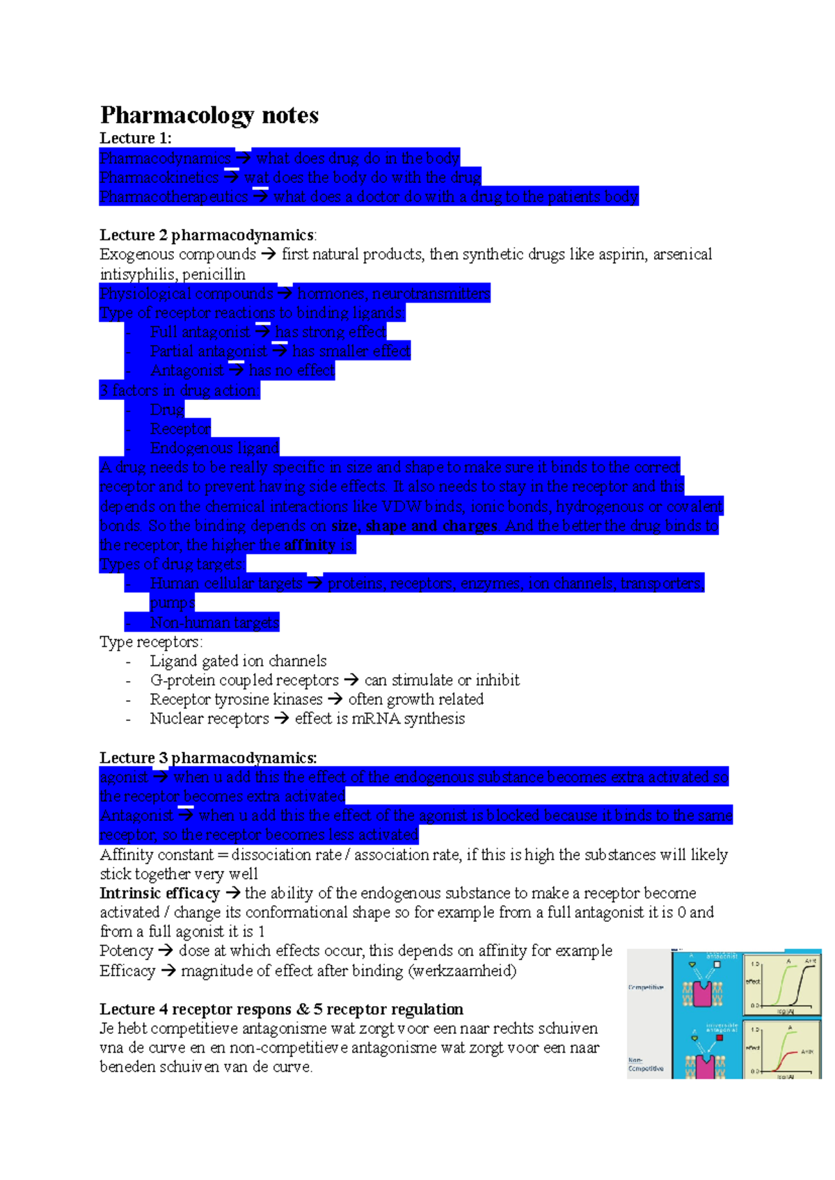 Pharmacology Lecture Notes - Overview and Key Concepts (PHAR 101 ...
