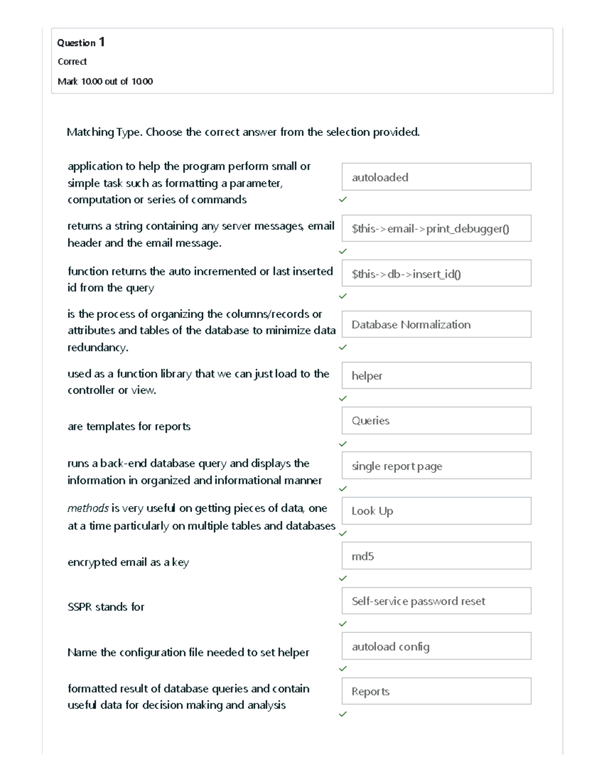 Midterm Quiz 2: Application Development Review and Key Concepts - Studocu