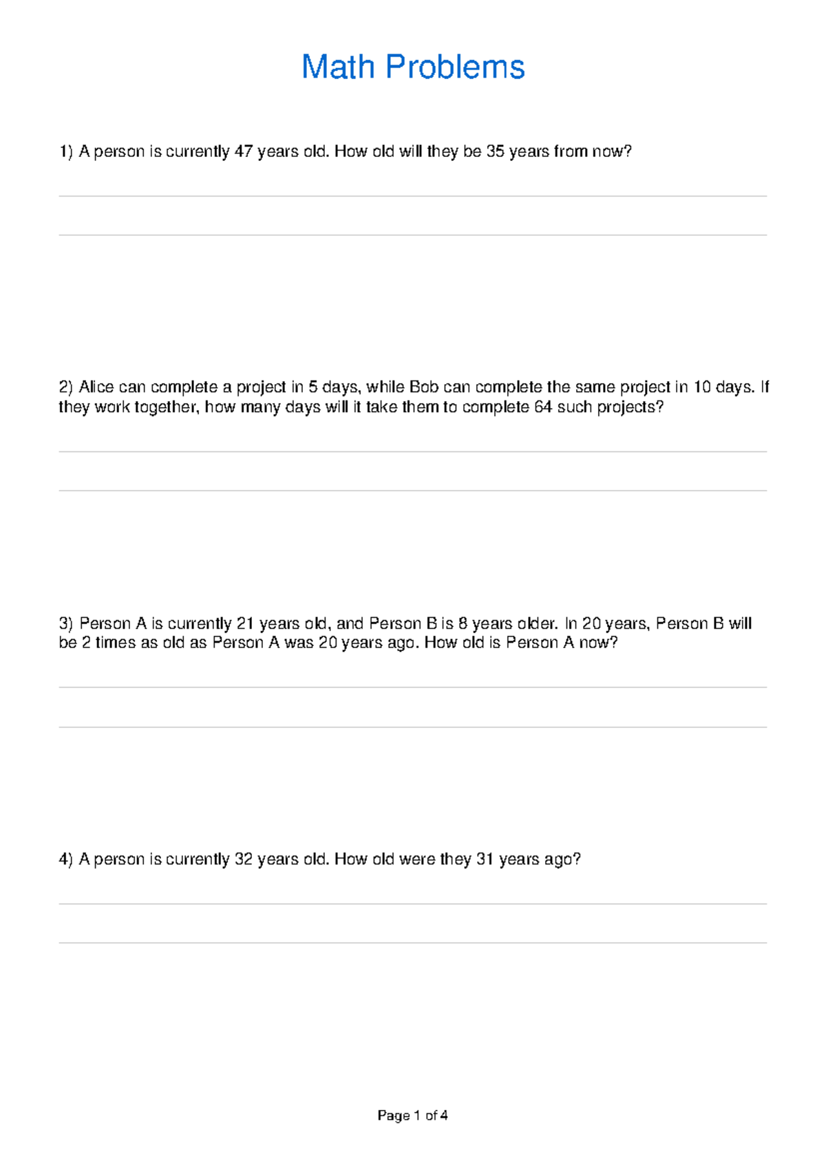 Vy8mz5ihzj - Mathematics Fundamentals Practice Week #2 - 1) A person is ...