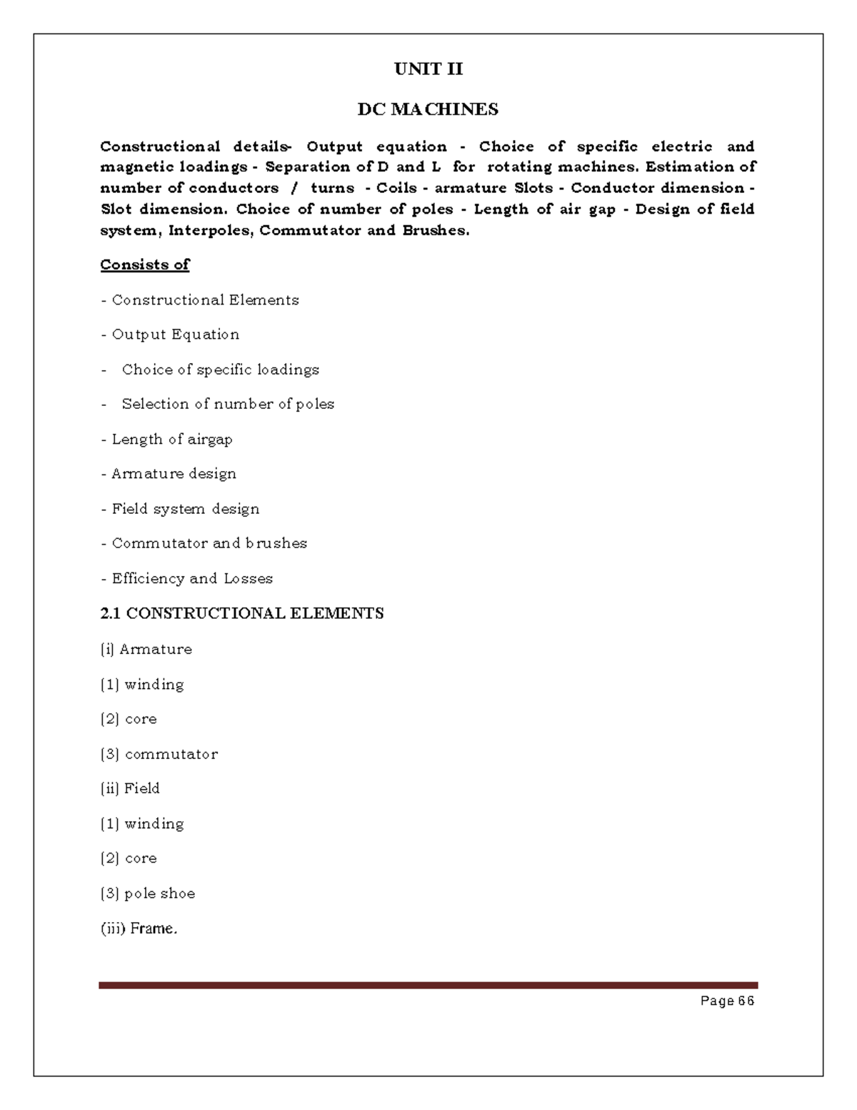 EMD 2 - DC Machines: Construction, Output Equations, and Design ...
