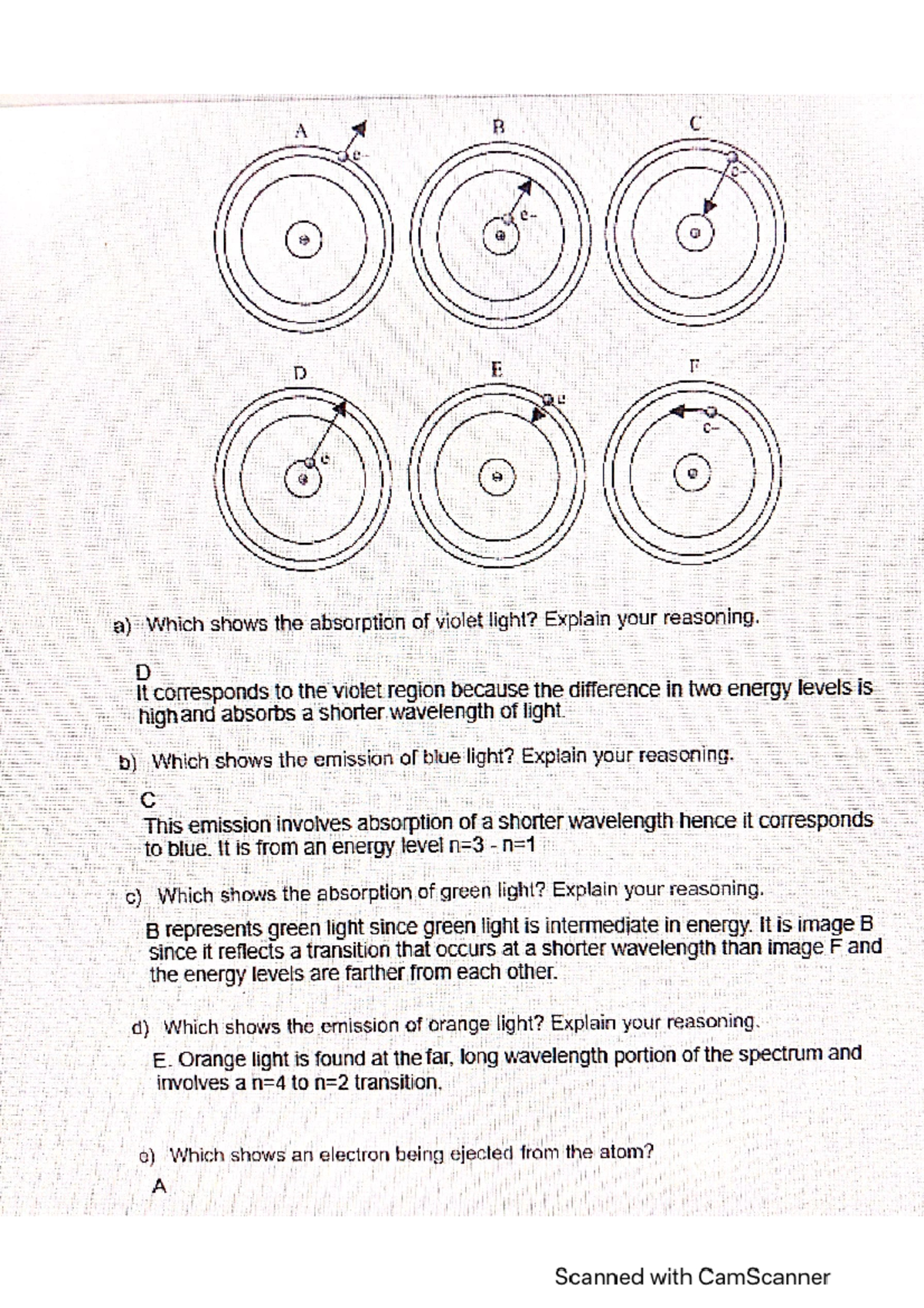 Astronomy (ASTR101) - Homework on Light Absorption and Emission - Studocu