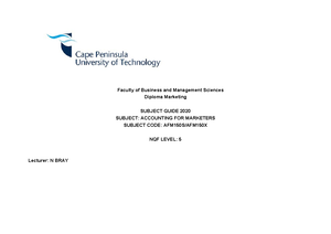 FNAC115 Unit 4 Lesson Notes 1 2025 for Students - 1 © 202 5 This ...