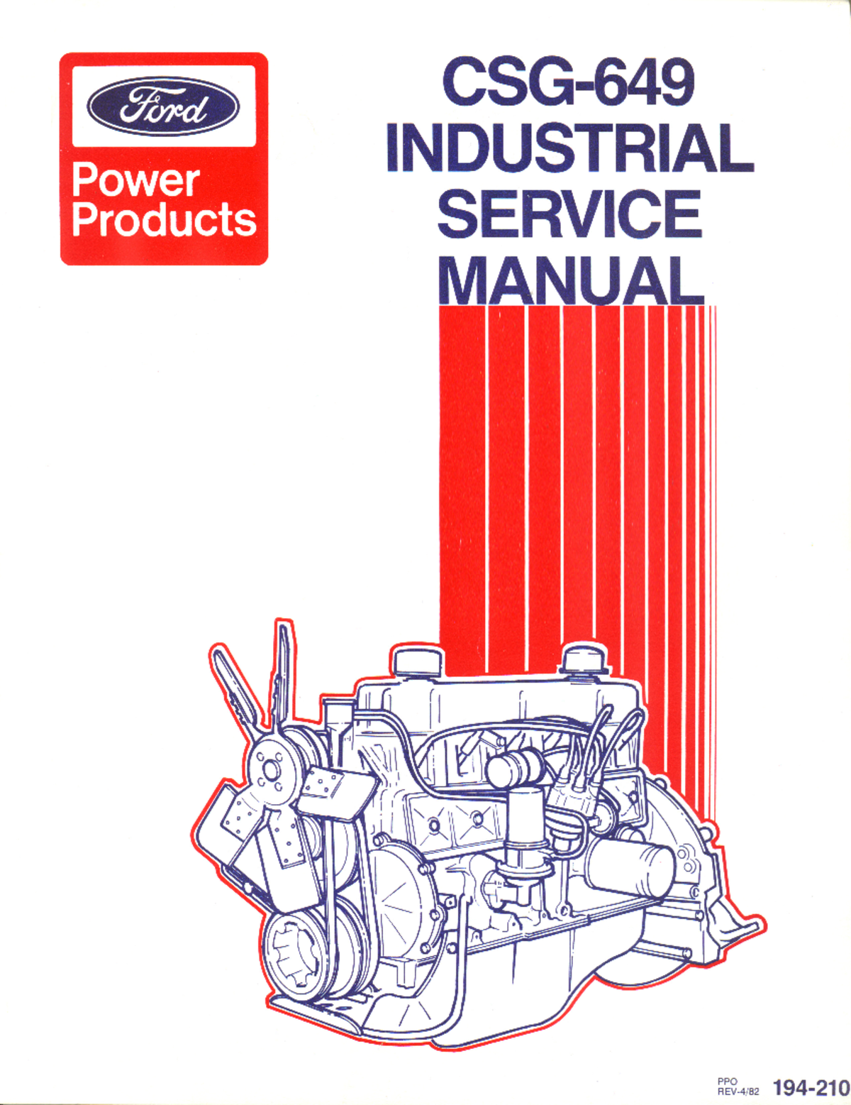 Manual de Motor Ford 300 4: Guía Completa de Diagnóstico y Pruebas - Document Preview