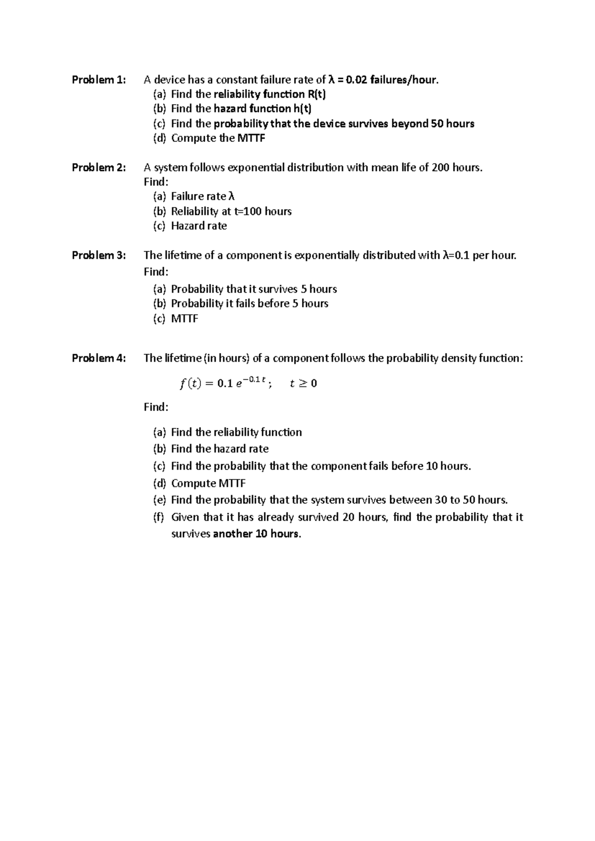Practical Problems - Notes for Course Assignment (STAT 101) - Studocu