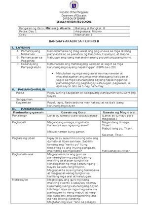 PANTALAN SENIOR HIGH SCHOOL SHS Work Immersion Portfolio Guide - Studocu