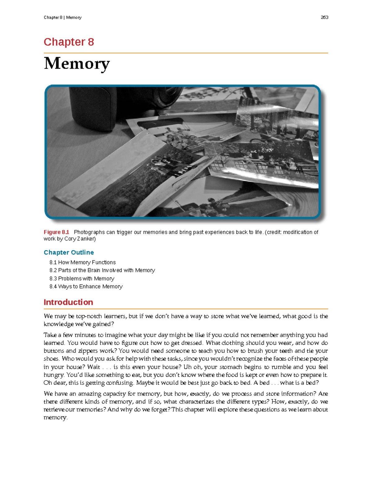 Chapter 8: Memory - Understanding Memory Functions - Studocu