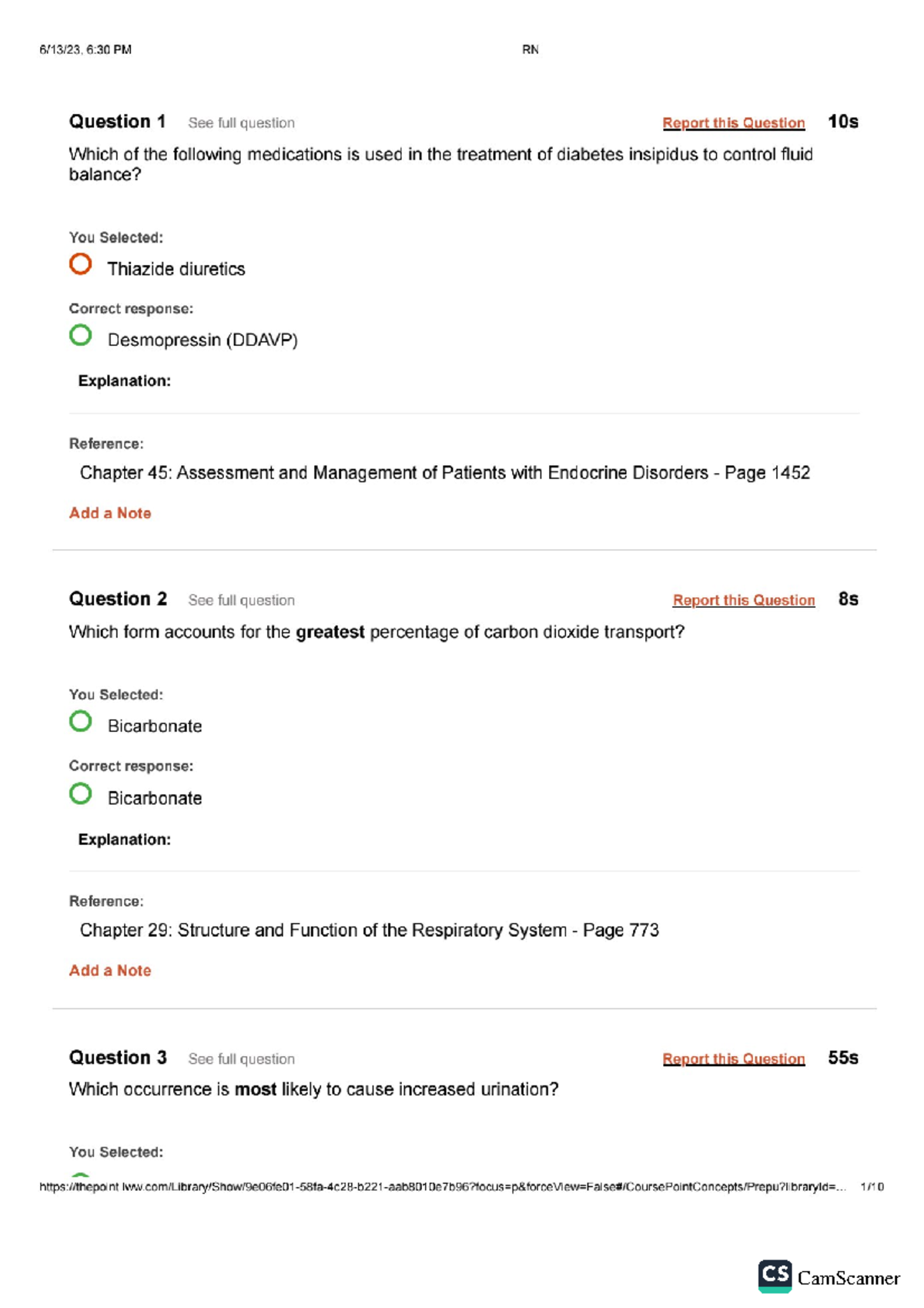 Medsurg EXAM 3 Study Guide and Review Materials - Studocu