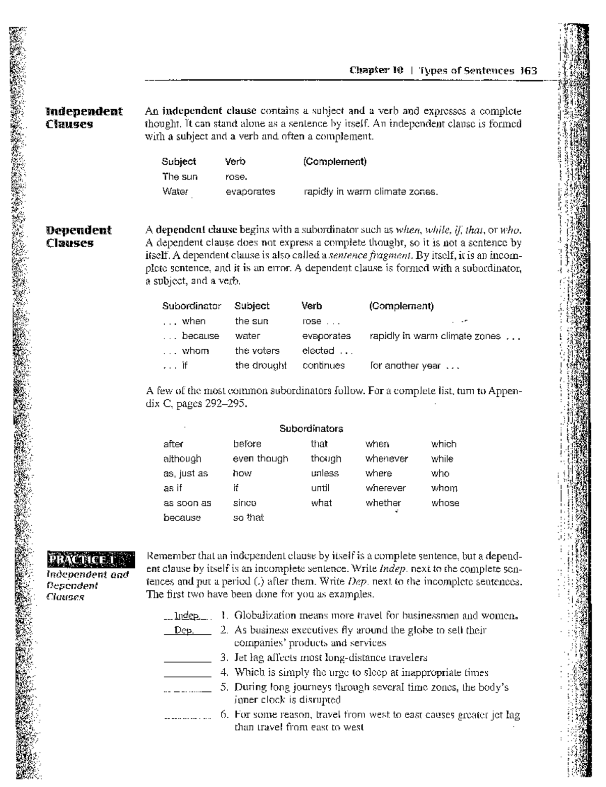 Writing Academic English: Chapter 10 - Types of Sentences (Pages 173 ...