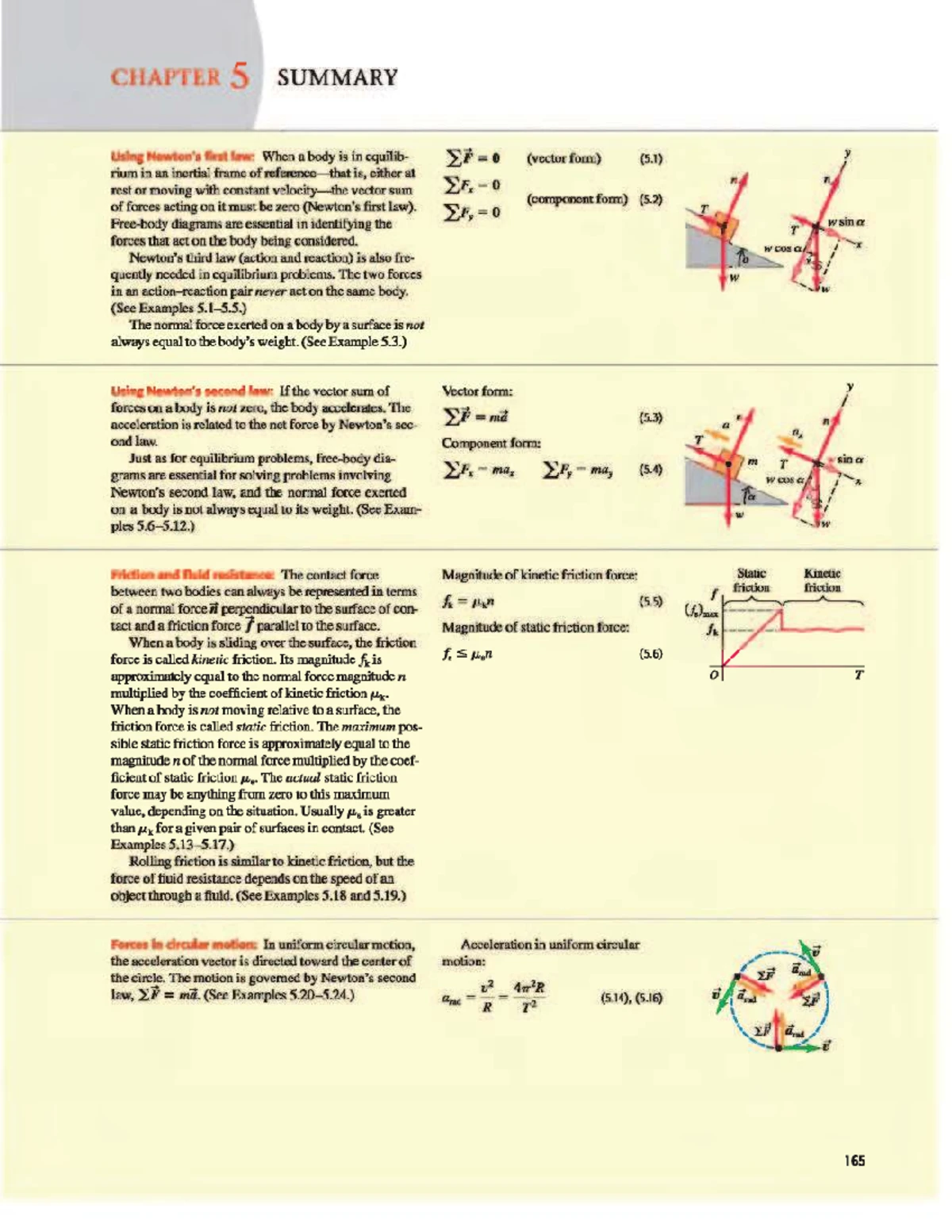 CHAPTER 4 SUMMARY: Understanding Force and Motion Concepts - Studocu