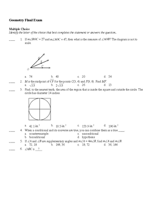 [Solved] unit 8 polygons and quadrilaterals test answer key - Geometry ...