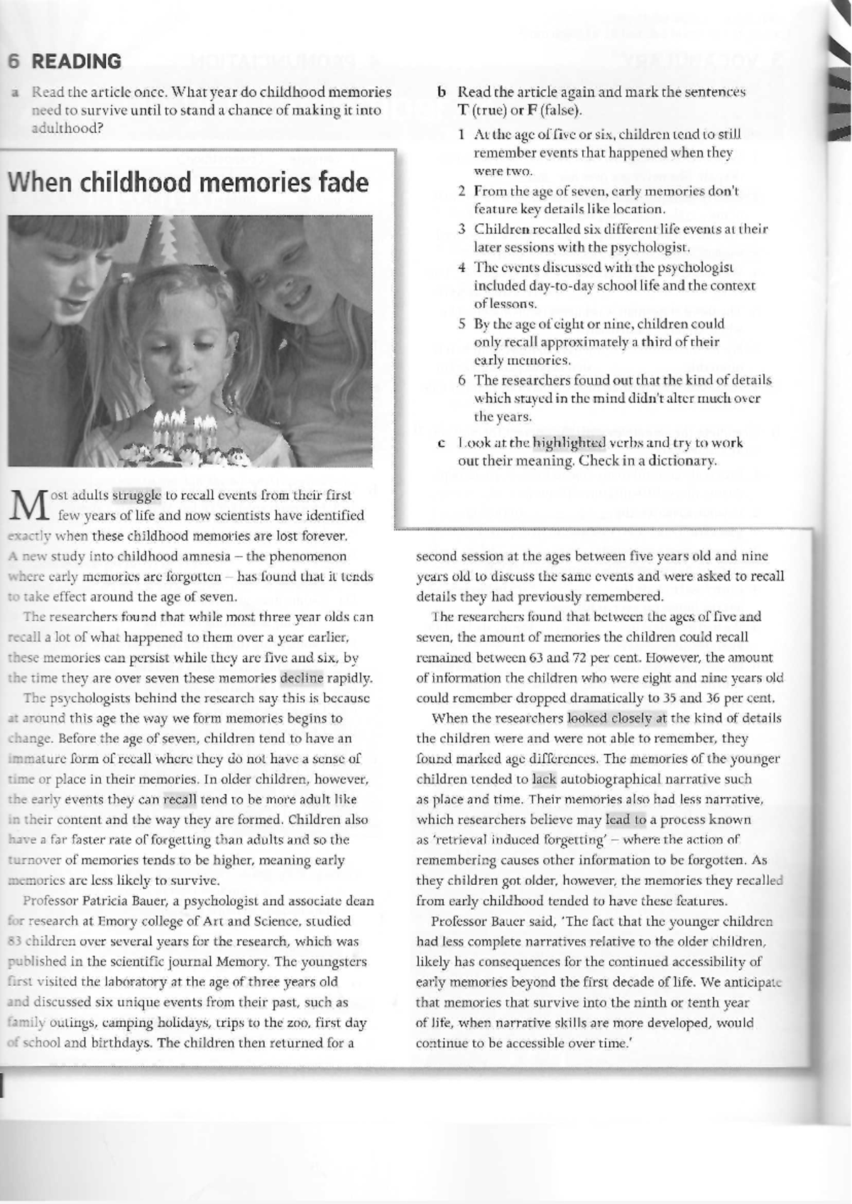 Understanding the Brain and Memory: Insights from Recent Research - Studocu
