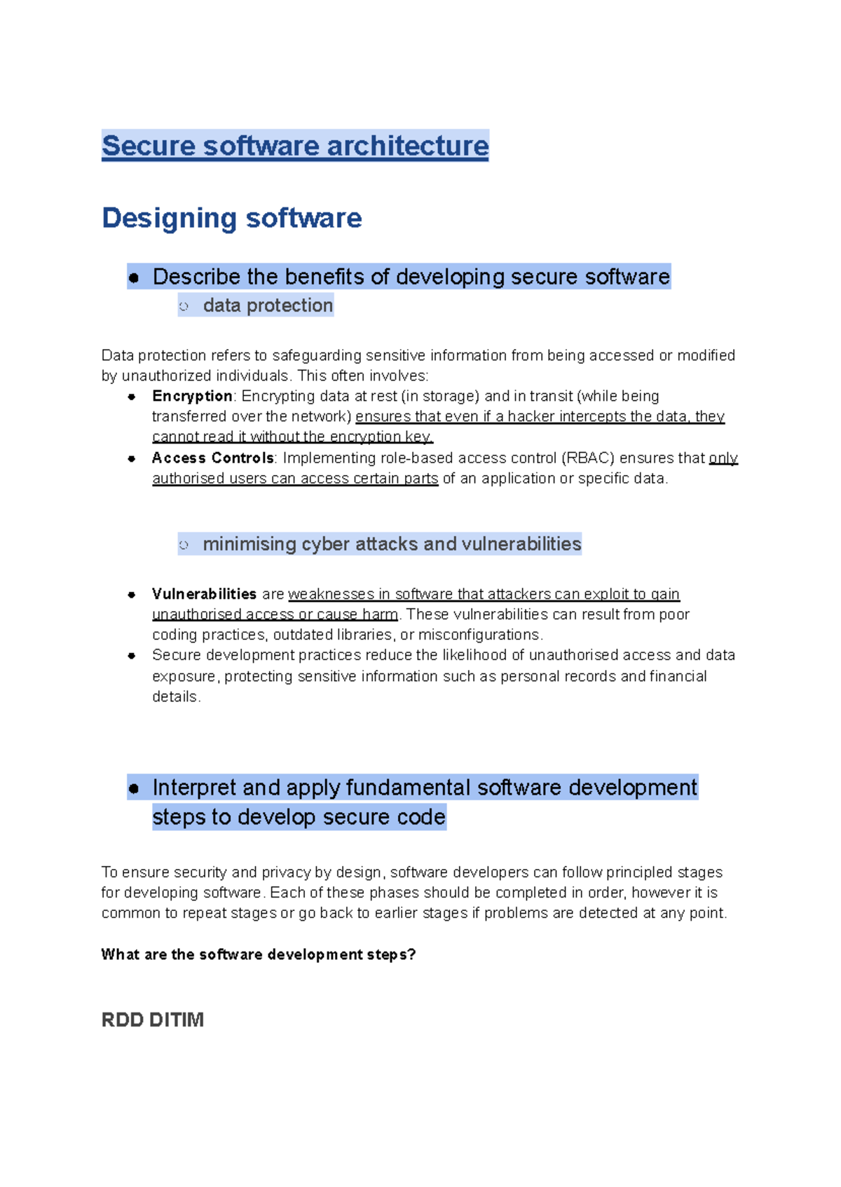 Secure Software Architecture: Benefits & Development Practices (SE101 ...