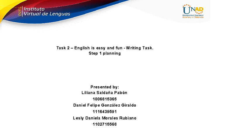 Unit 1 - Task 2: English A2 Group Project Reflection and Activities ...