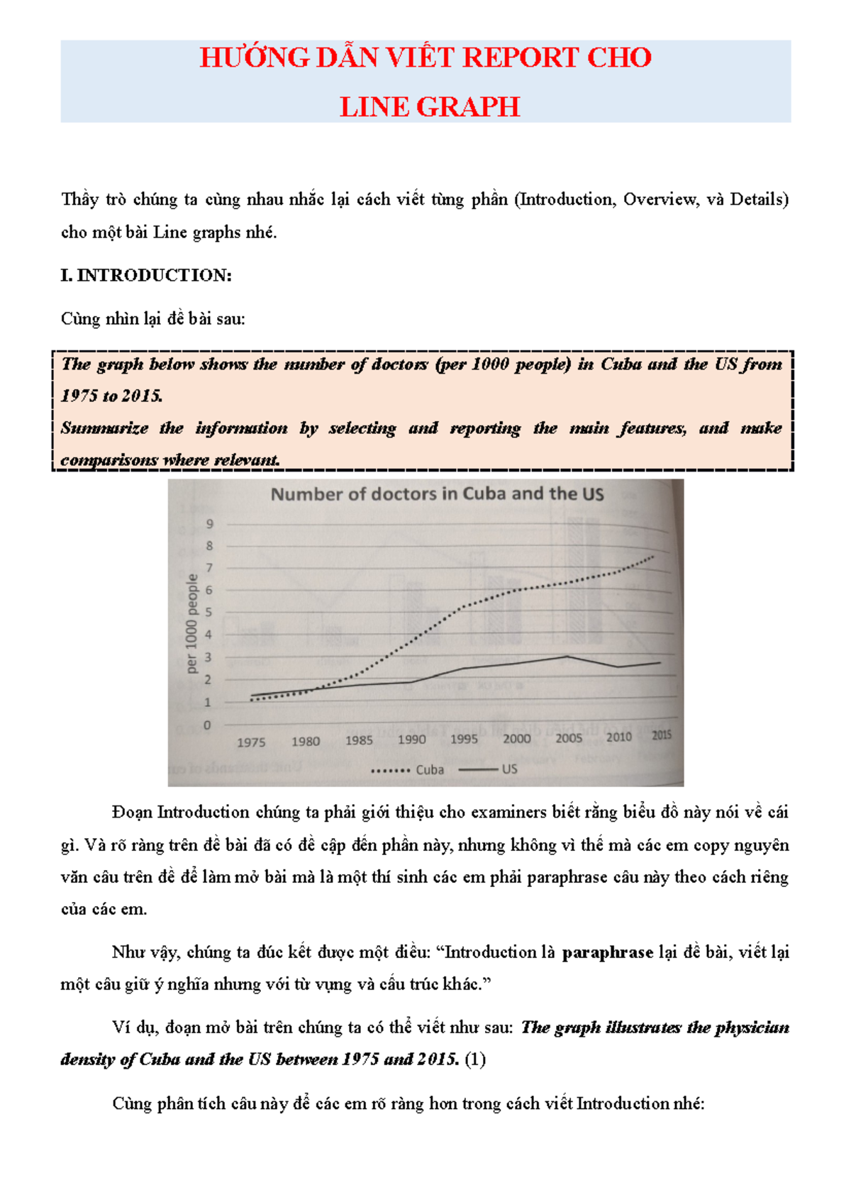 VIẾT BÀI LINE Graph - Writing: Report - HƯỚNG DẪN VIẾT REPORT CHO LINE ...