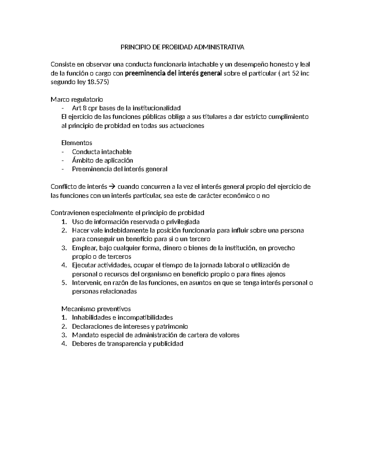 Principio de Probidad Administrativa: Ética y Responsabilidad Pública ...