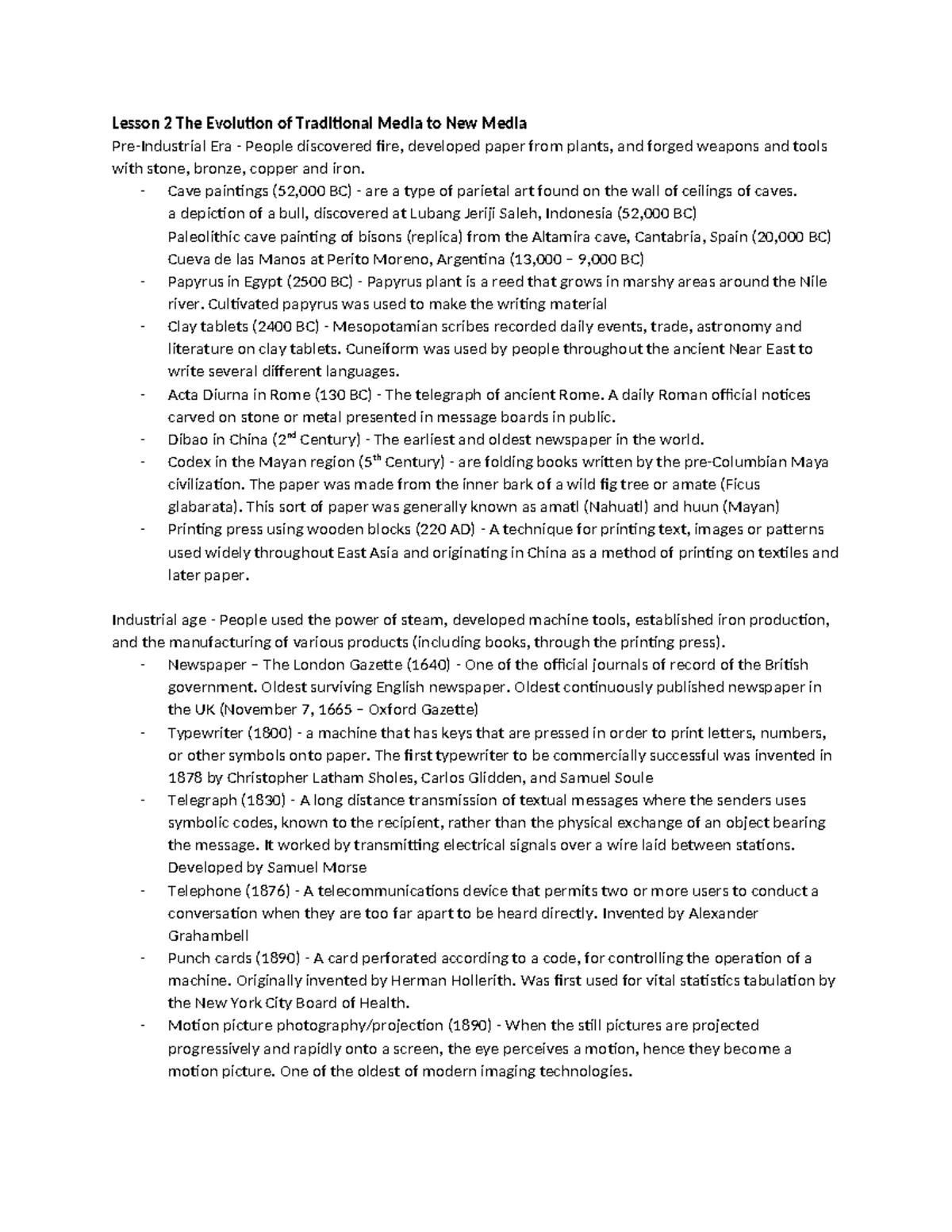 MIL 101: Lesson 1 on Media and Information Literacy Concepts - Studocu