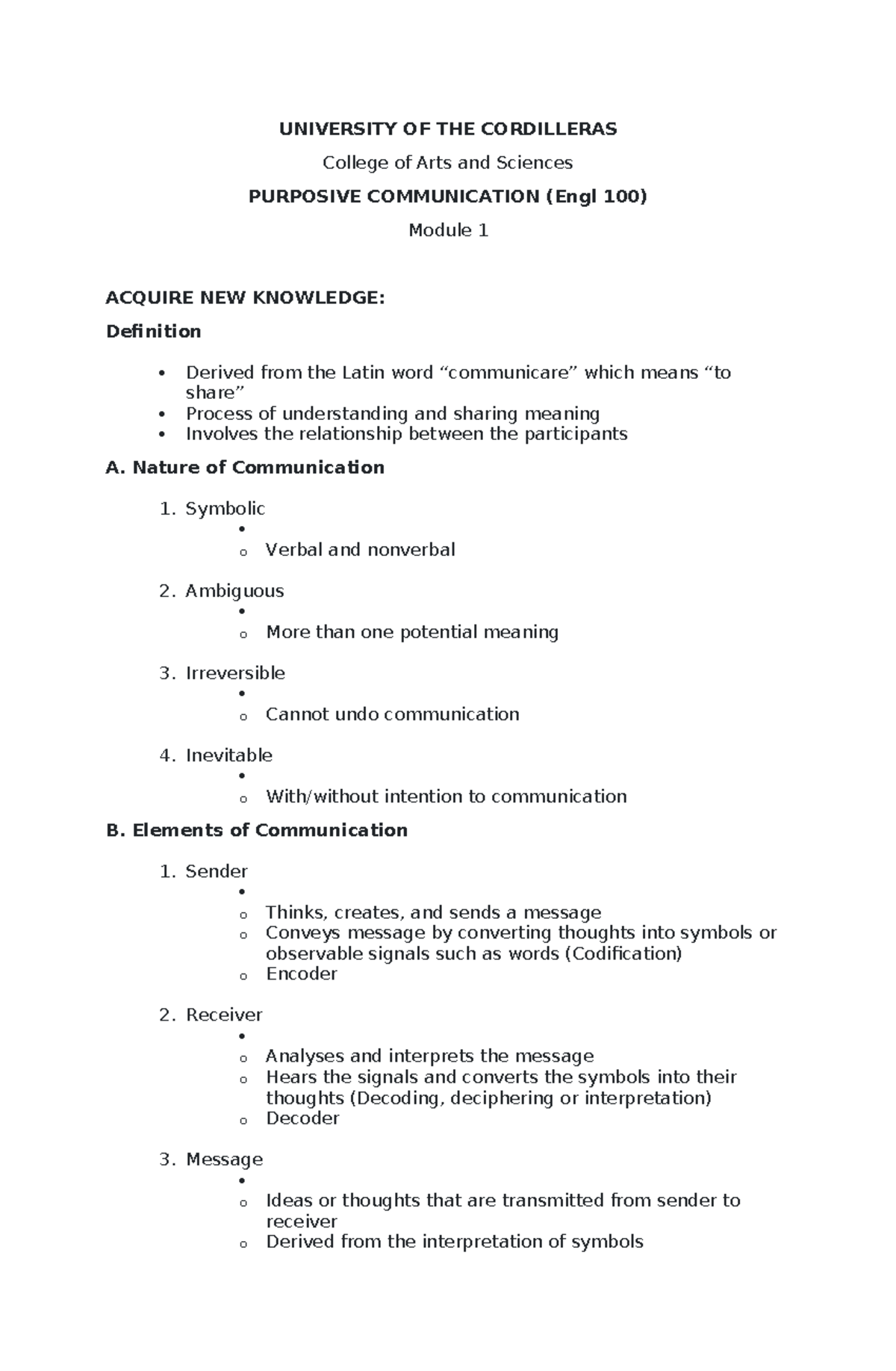 Module 1 - Information Technology (UGRD) - Edit - UNIVERSITY OF THE ...