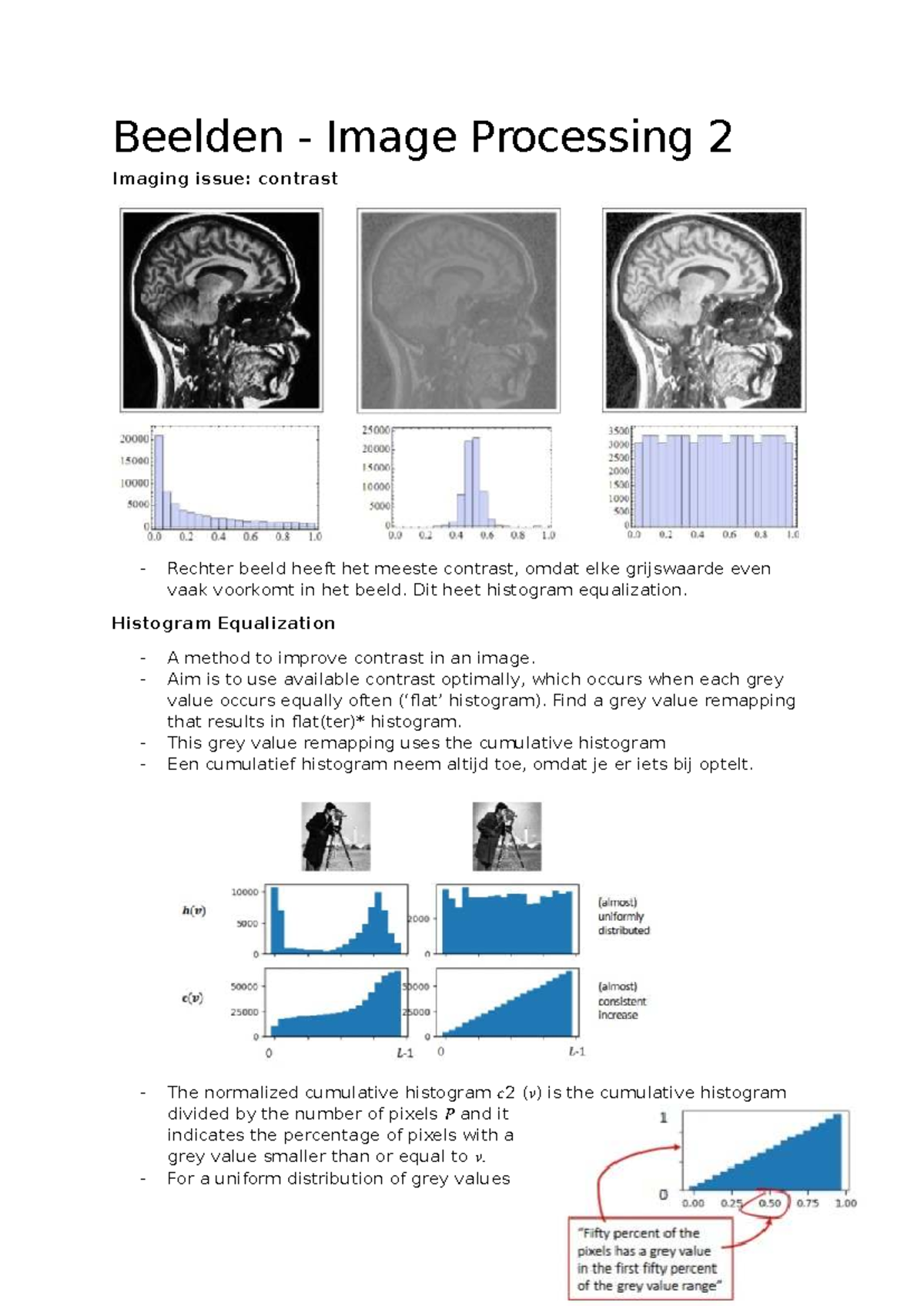 Image Processing 2: Histogram Equalization and Filtering Techniques ...