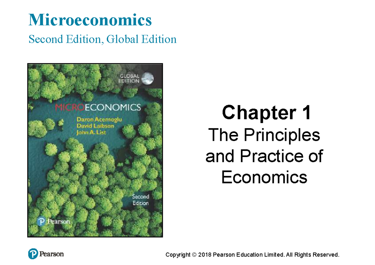 Microeconomics 101: Chapter 1 - Principles & Practices of Economics ...