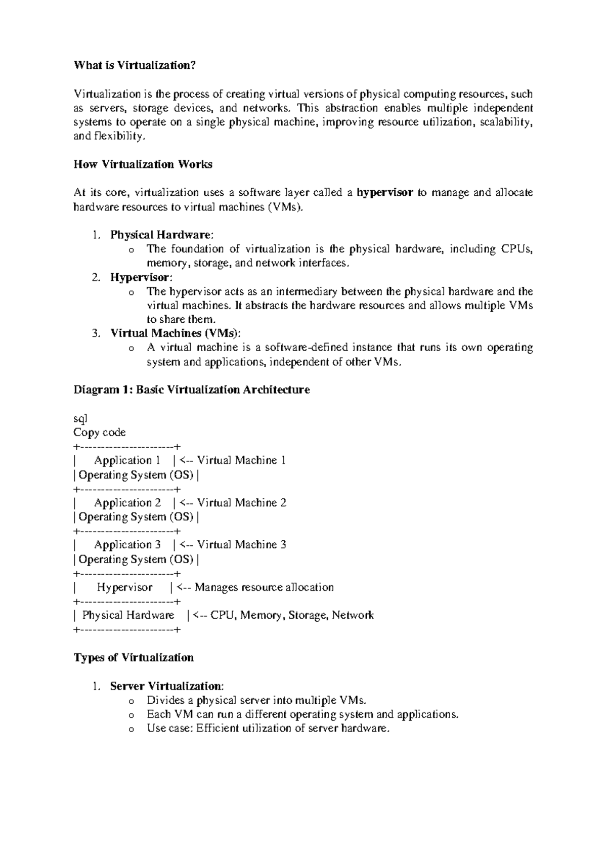 Unit 2: Virtualization in Cloud Computing - Concepts and Applications ...