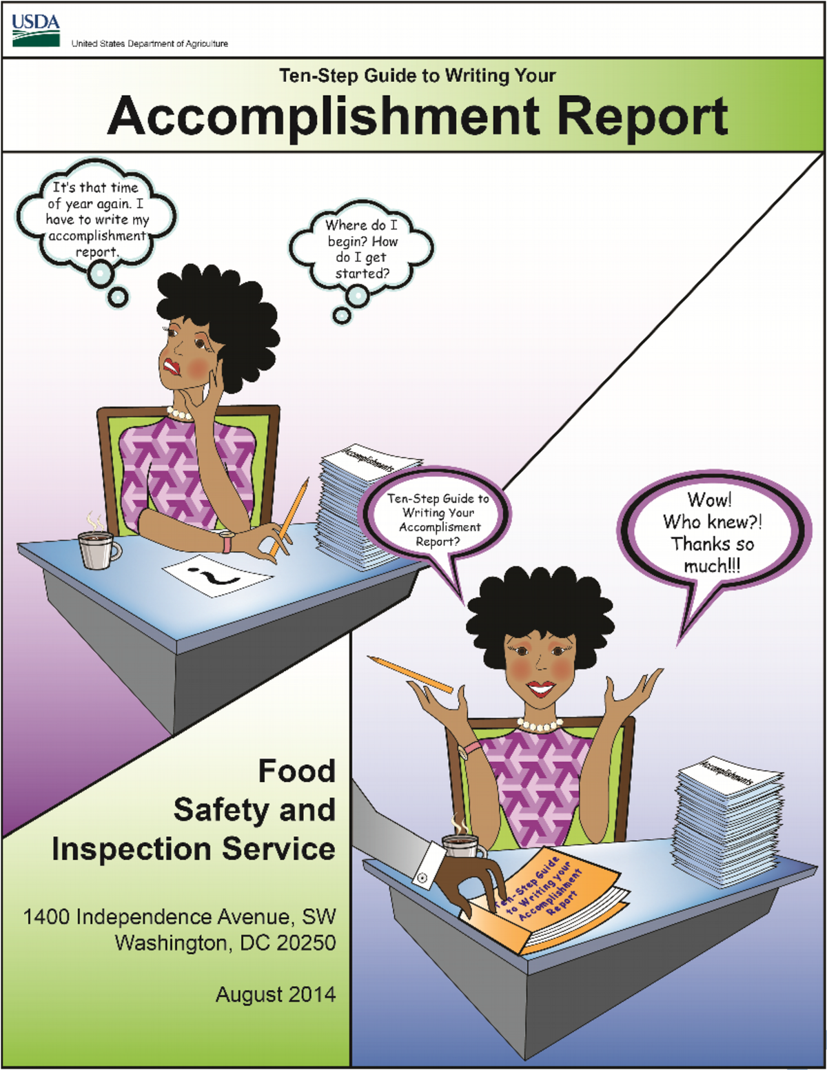 FSIS Ten-Step Guide for Effective Accomplishment Reports - Studocu