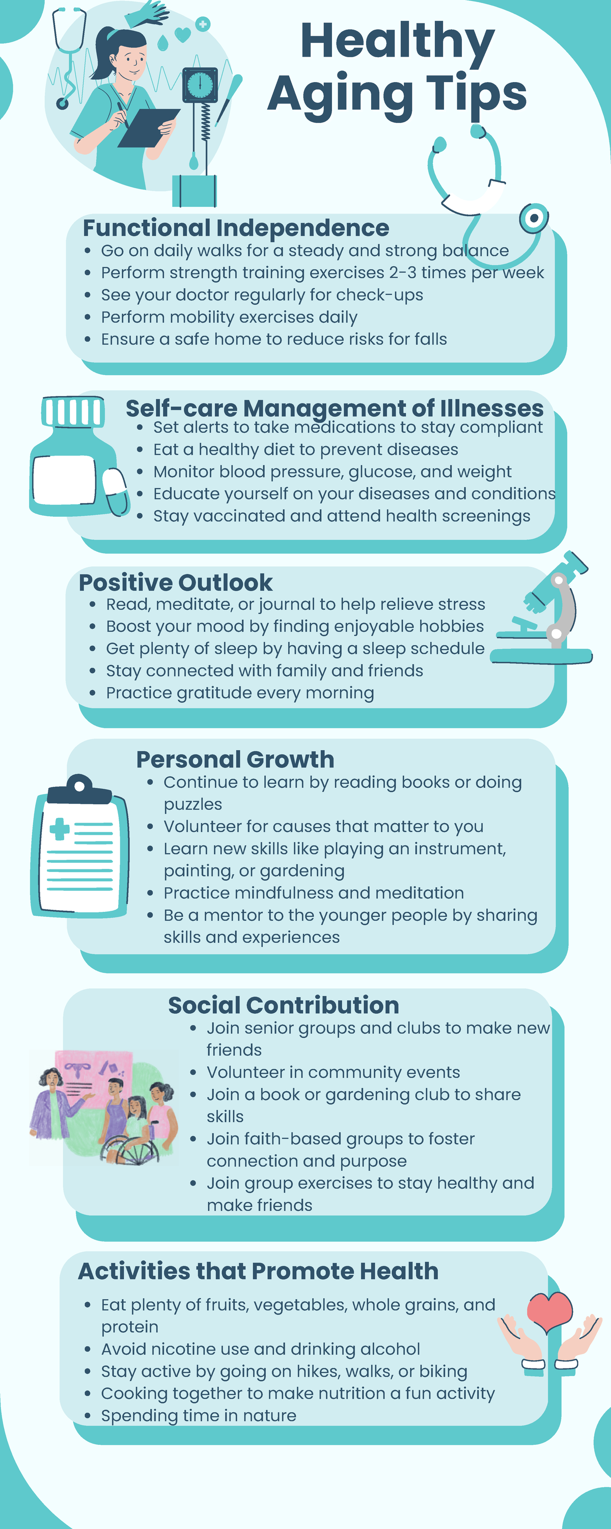 Healthy Aging Tips: Strategies for Functional Independence - Studocu