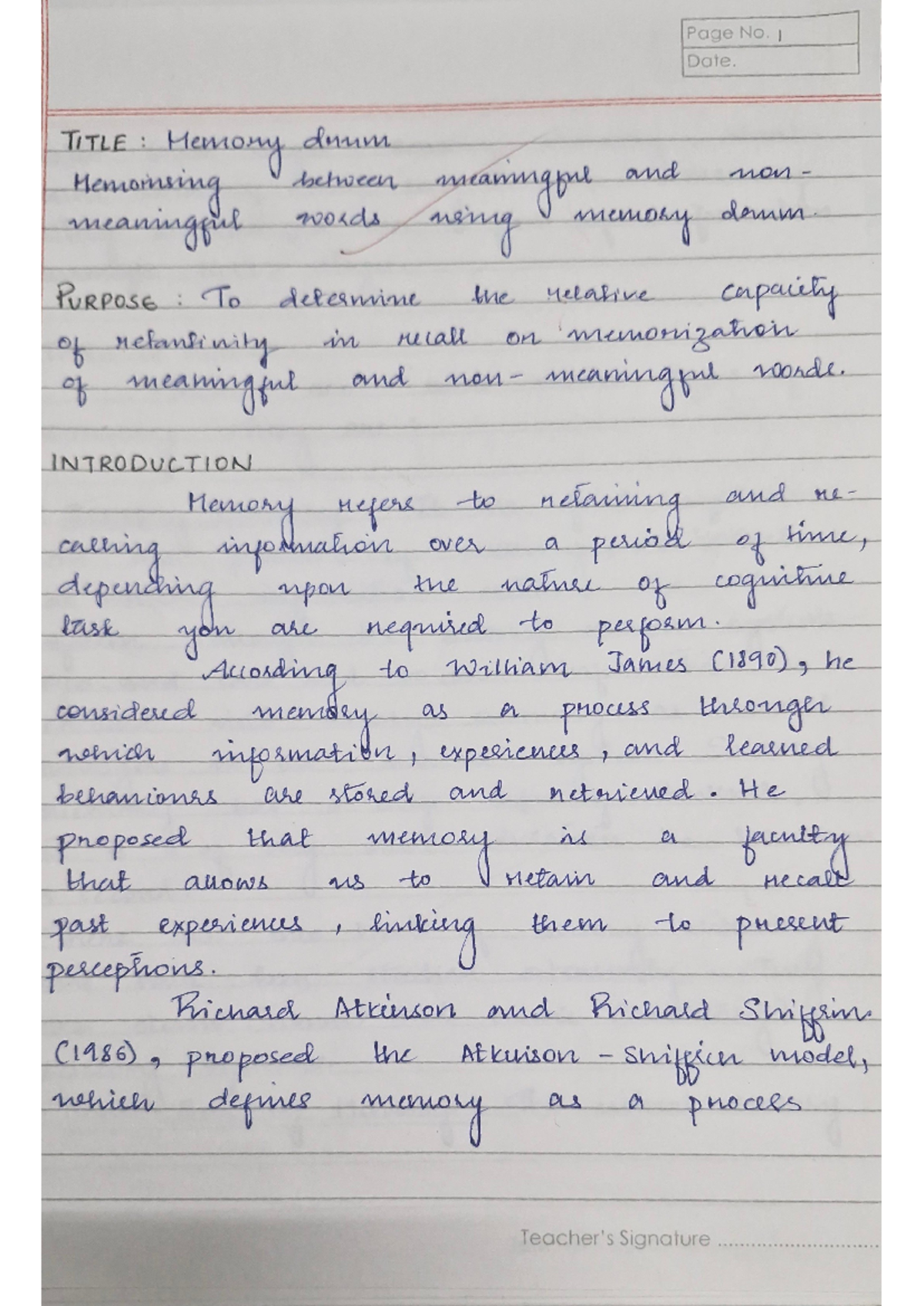 Memory Processes: Understanding Recall and Forgetting Theories (PSY 101 ...