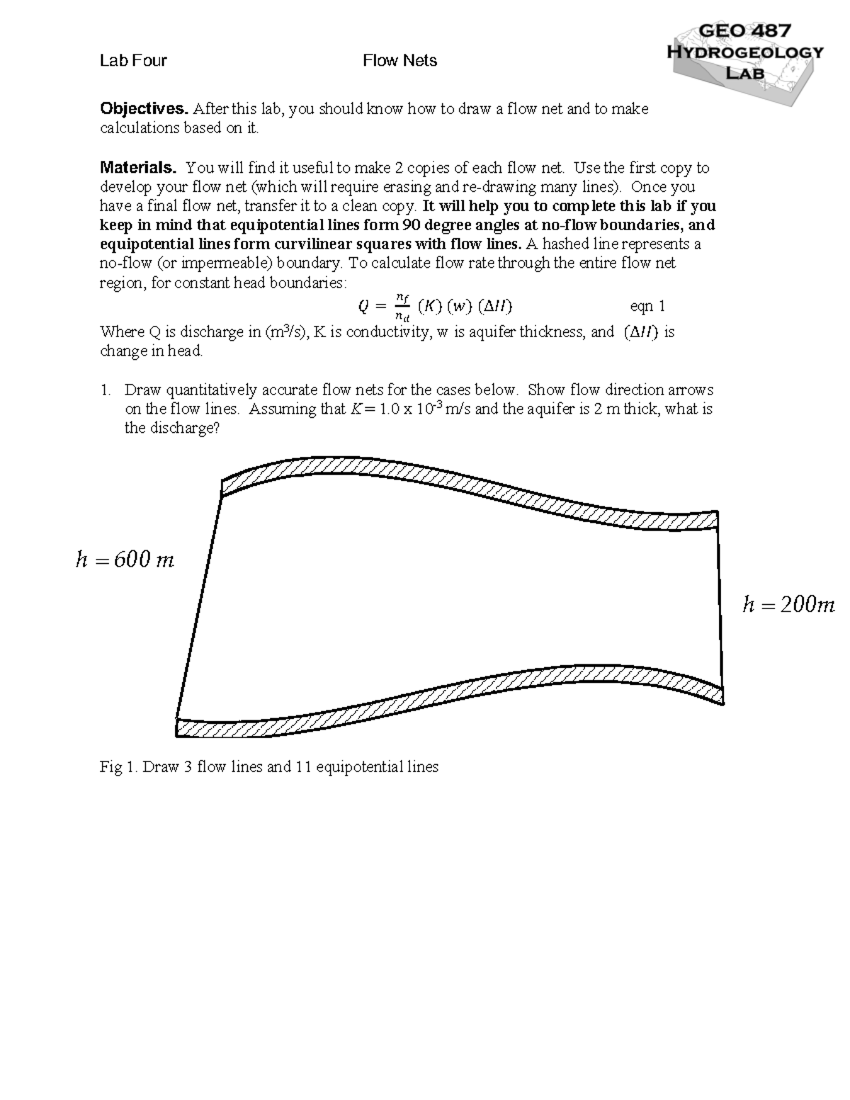 GEO 487 Lab 4 - want - Objectives. After this lab, you should know how ...