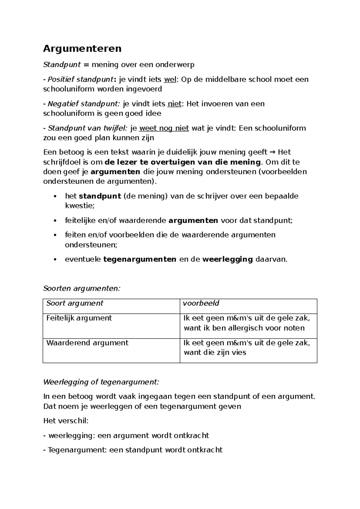 Argumenteren en Betoogstructuur: Hoe Schrijf Je een Goed Betoog ...