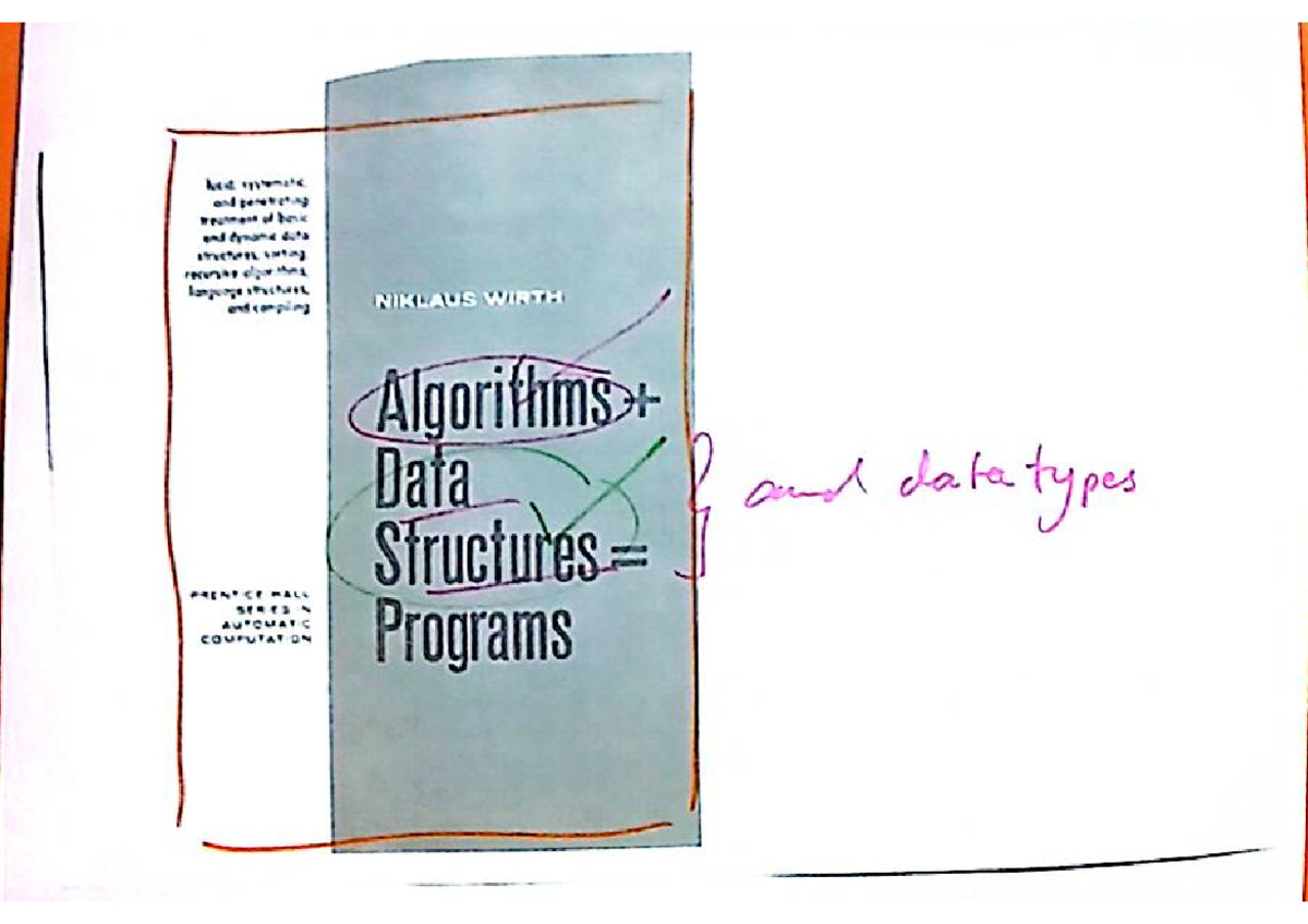 Sorts and Types in Algorithms and Data Structures (CS 200) Lecture ...