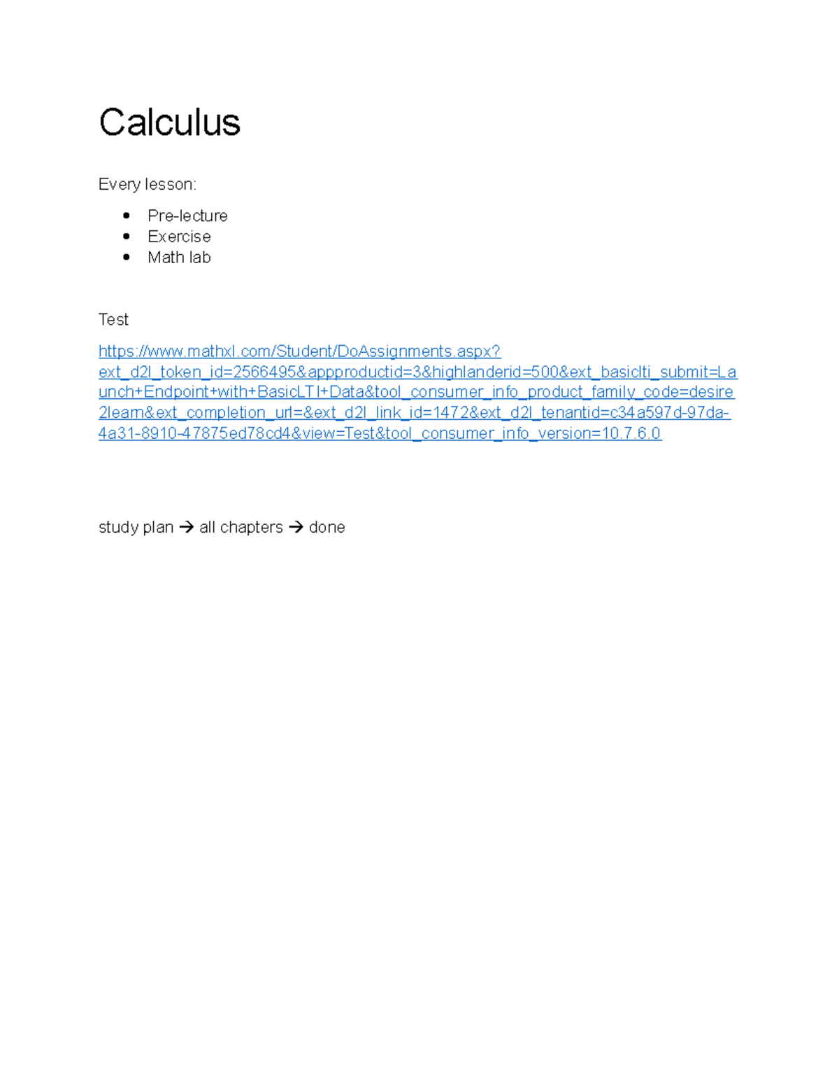 Calculus 1 - Final Exam Notes for First Year Mech Eng Students ...
