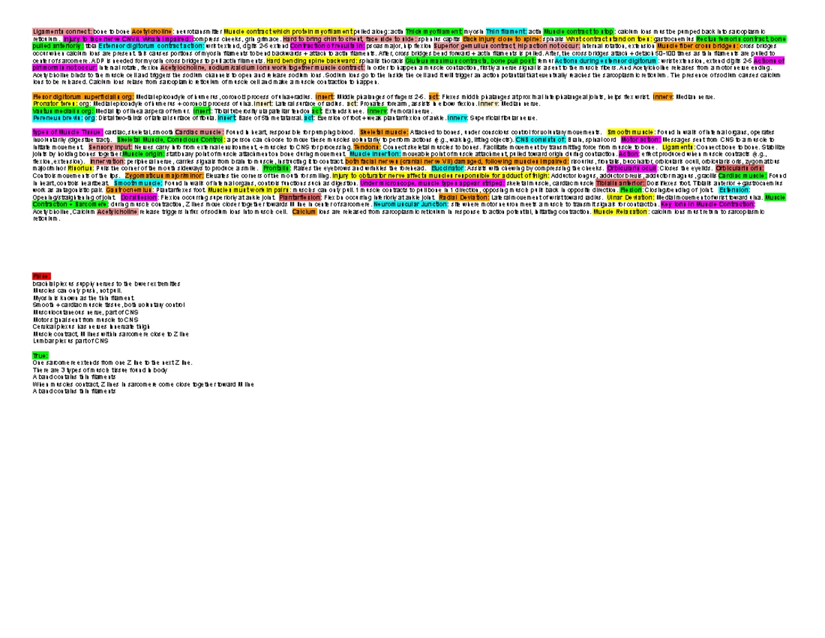 AP1 Final Study Guide: Key Concepts & Terminology Review - Studocu