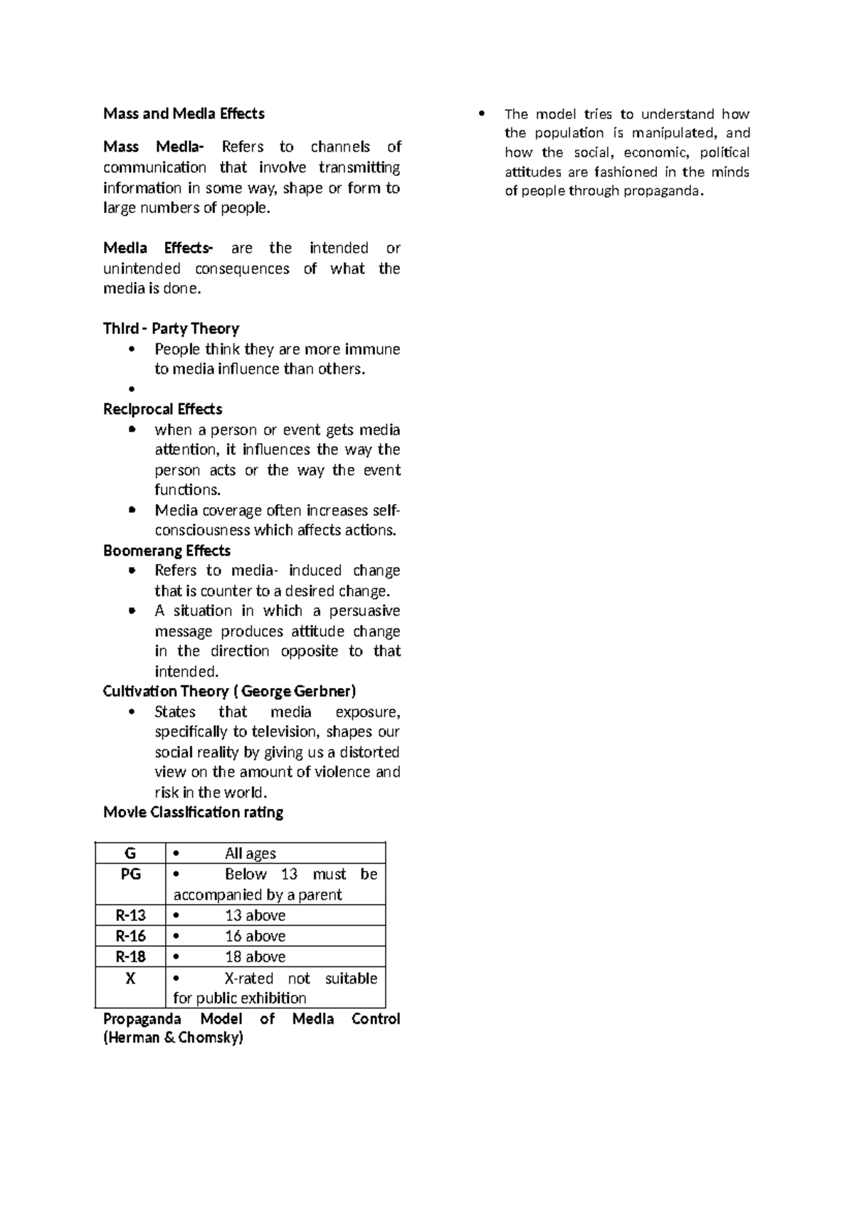 Organizational & Media Management Effects: A Study Guide - Studocu