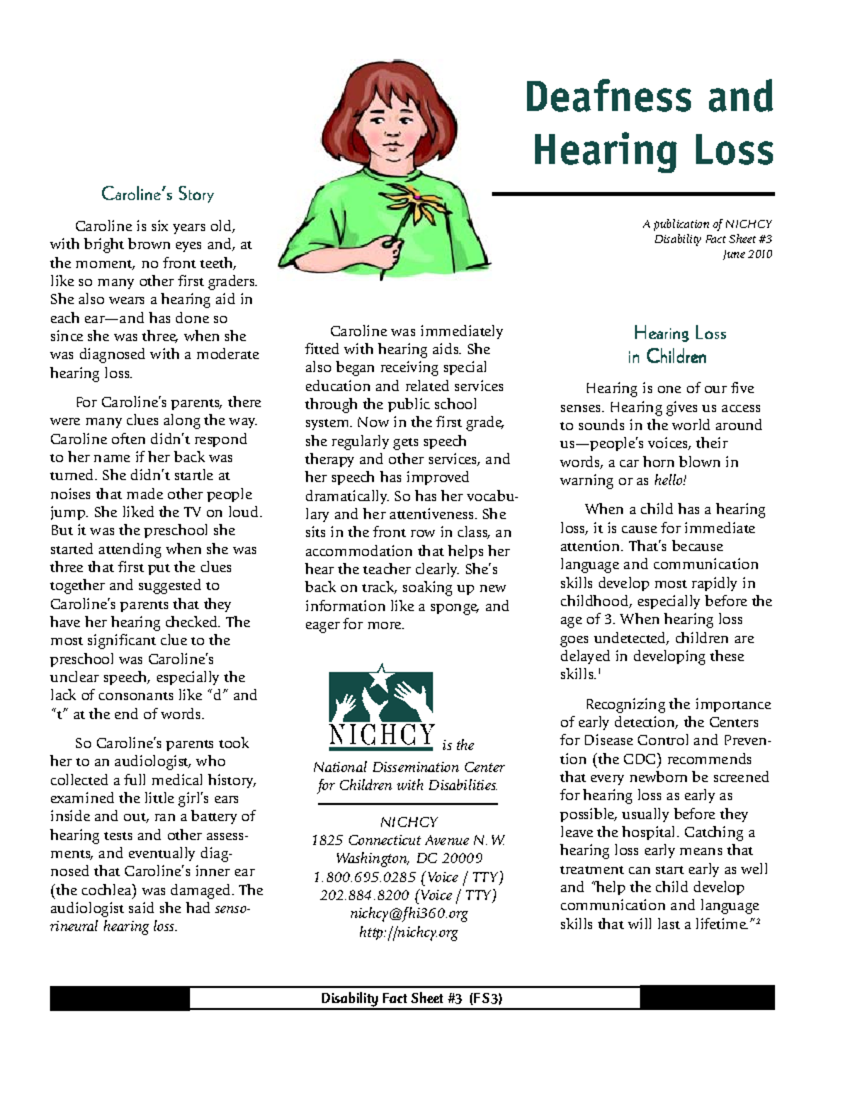 Deafness and Hearing Loss in Children: A Comprehensive Guide - Studocu