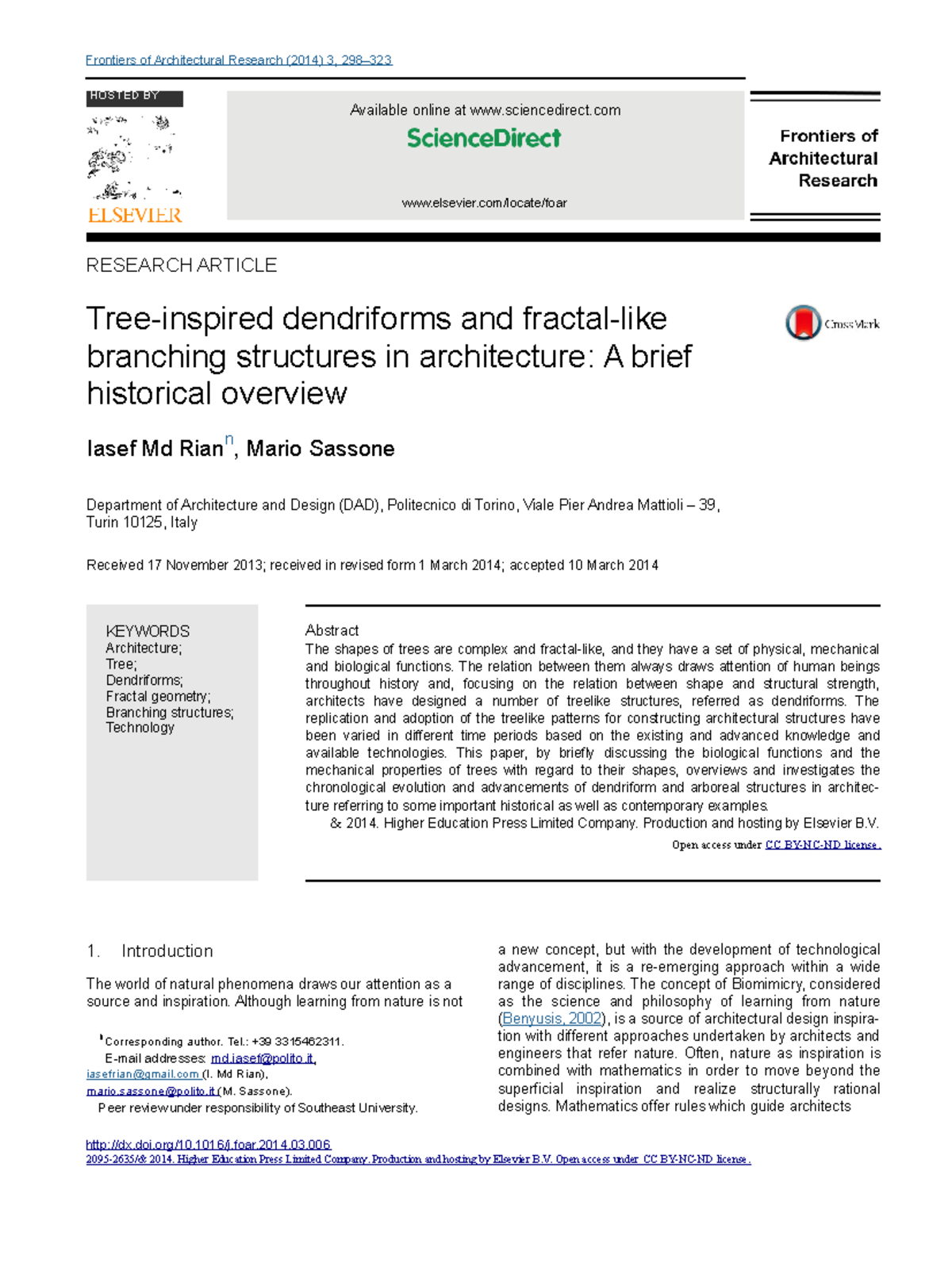 Tree inspired dendriforms and fractal like branching- 2014 Frontiers-of ...