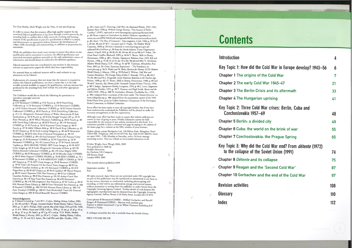 Cold War History: Edexcel Modern World Unit 1 Overview and Exam Prep ...