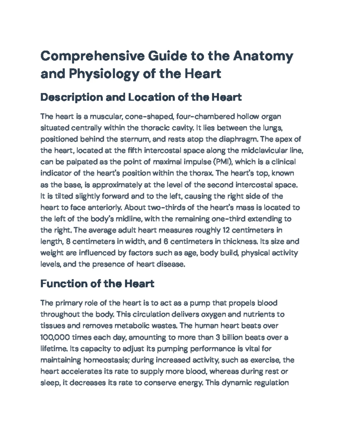 Anatomy Cheat Sheet: Body Planes & Directions Overview for ANAT 101 ...