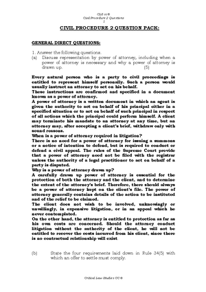 POC 1 - Particulars of claim example - PARTICULARS OF CLAIM 1. The ...
