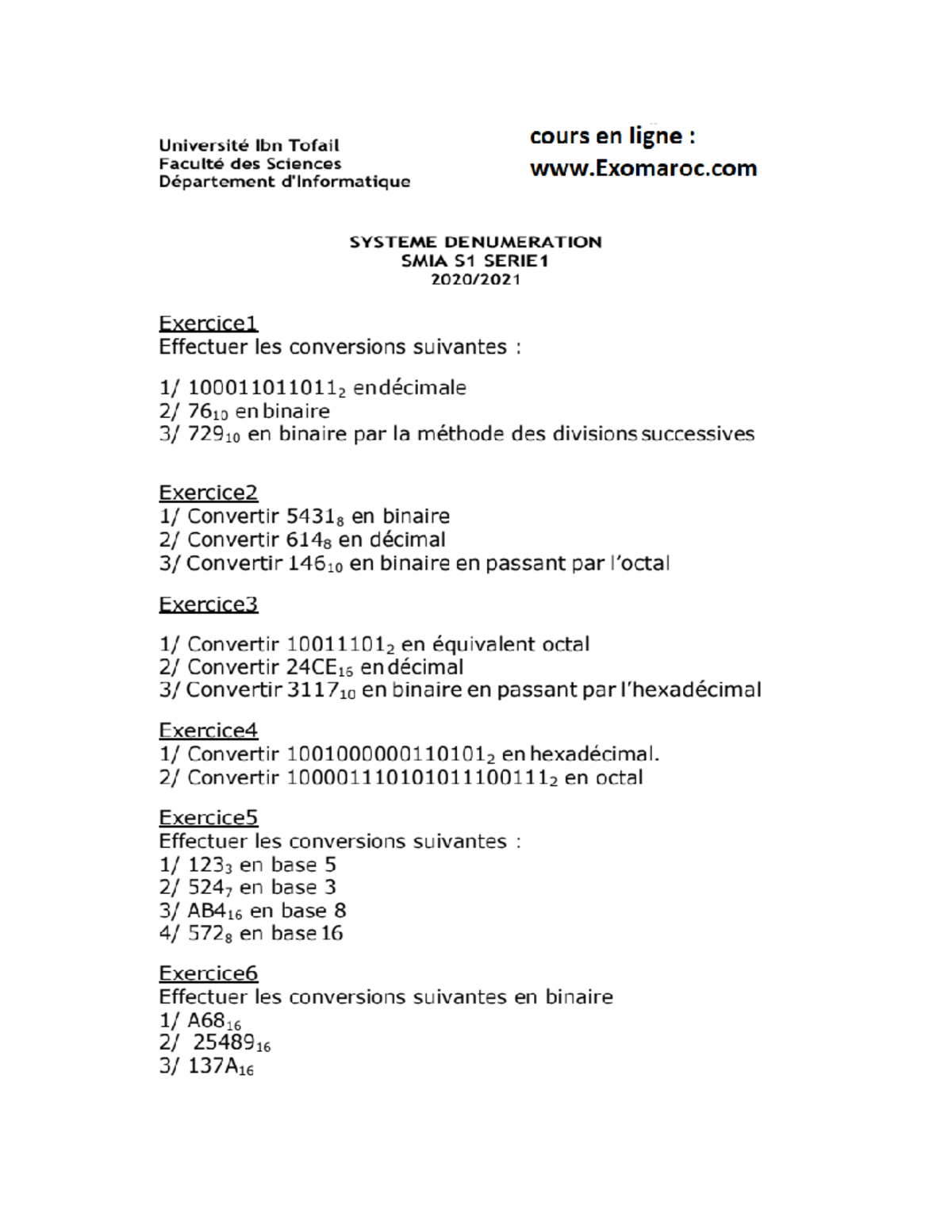 5 - pdf - Université Ibn Tofail cours en ligne : Faculté des Sciences ...