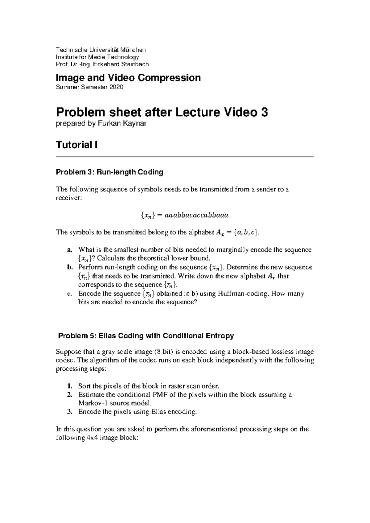 Problem sheet lecture video 3 - Warning: TT: undefined function: 32 ...