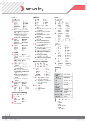 BP A2 Tests Unit 2 - Unit 2 - © 20 20 Pearson Education PHOTOCOPIABLE 1 ...