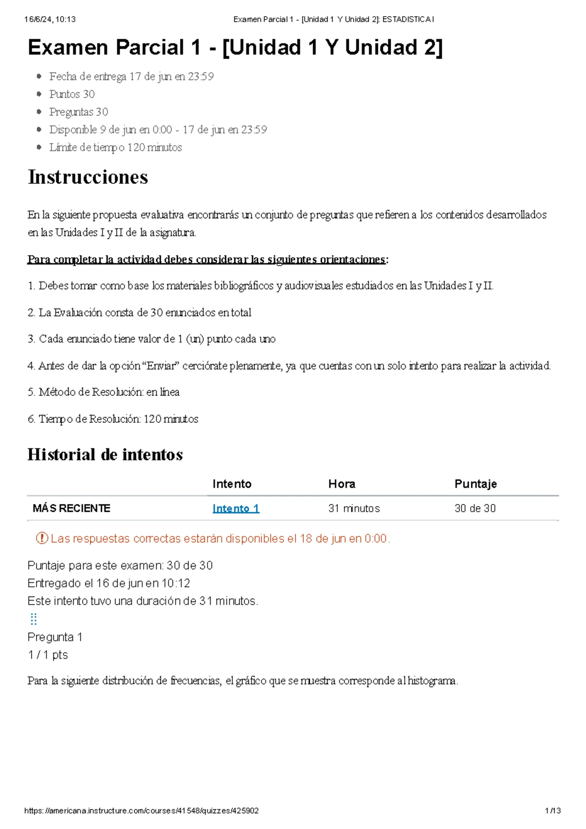 Examen Parcial 1 - Derecho de la Empresa II: Unidades 1 y 2 - Studocu