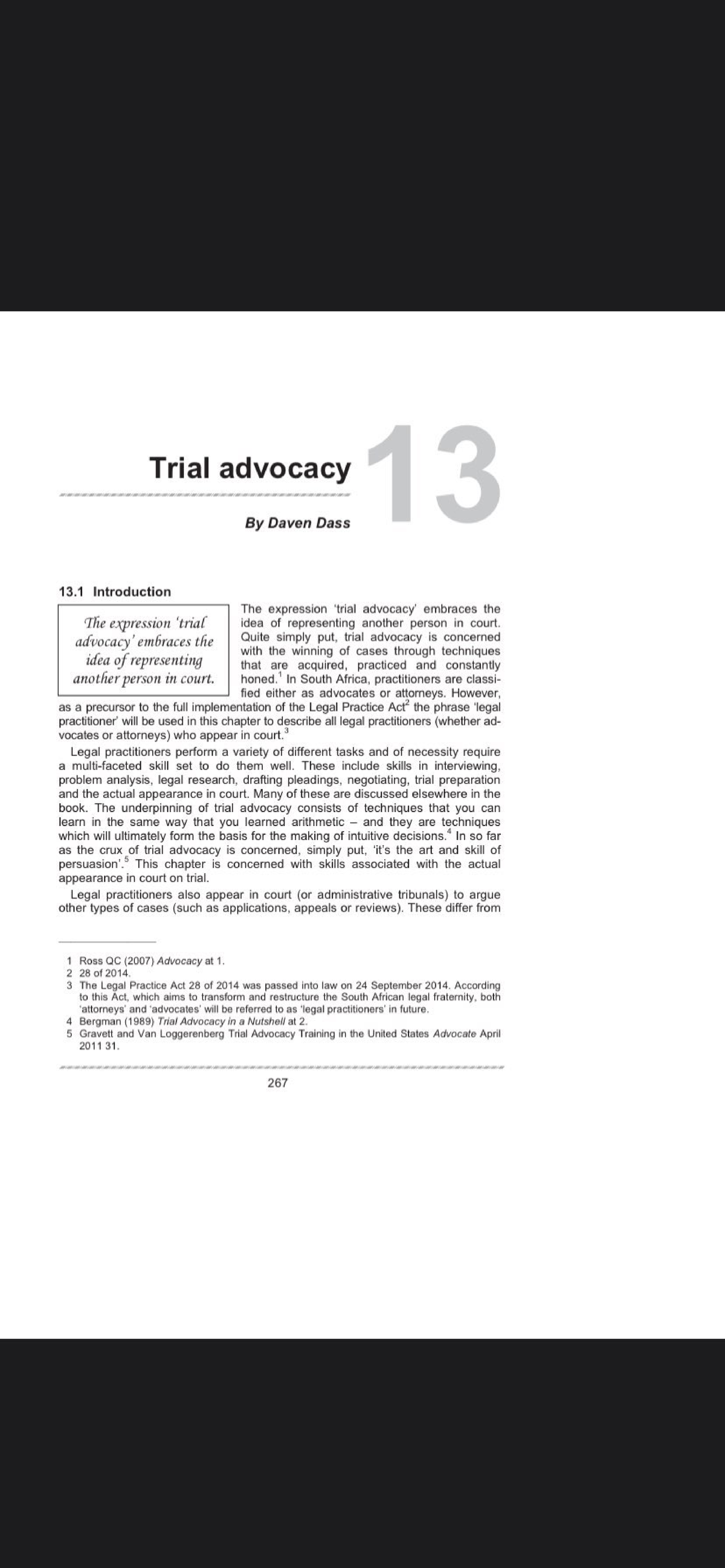 Trial Advocacy - LCP 312 E - Studocu
