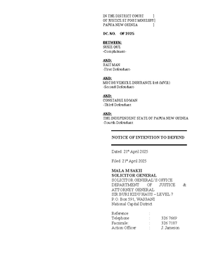 [Solved] Under the PNG Extradition Act 2005 the extradition process ...