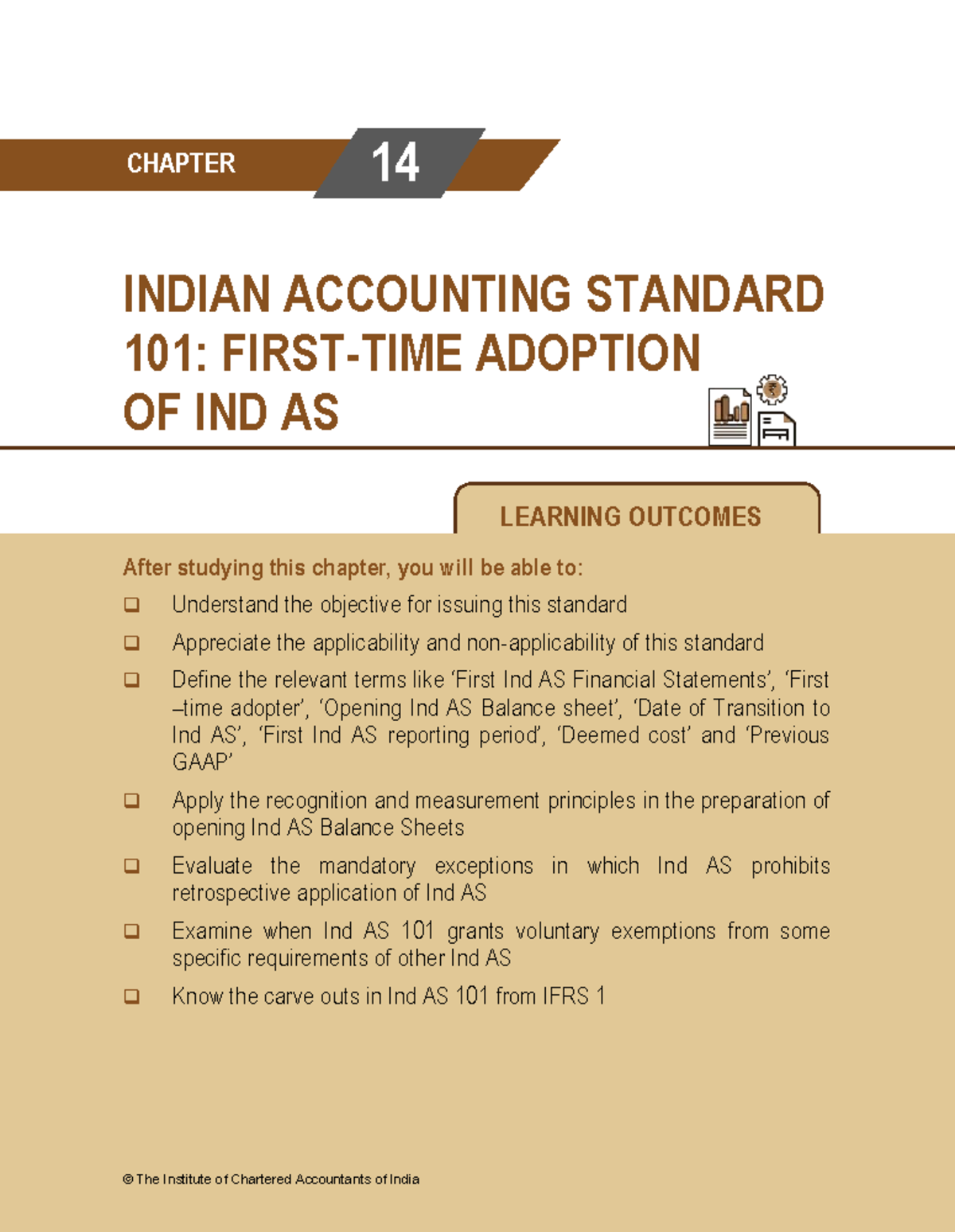 IND AS 101: Adoption of Indian Accounting Standards - Key Learning ...
