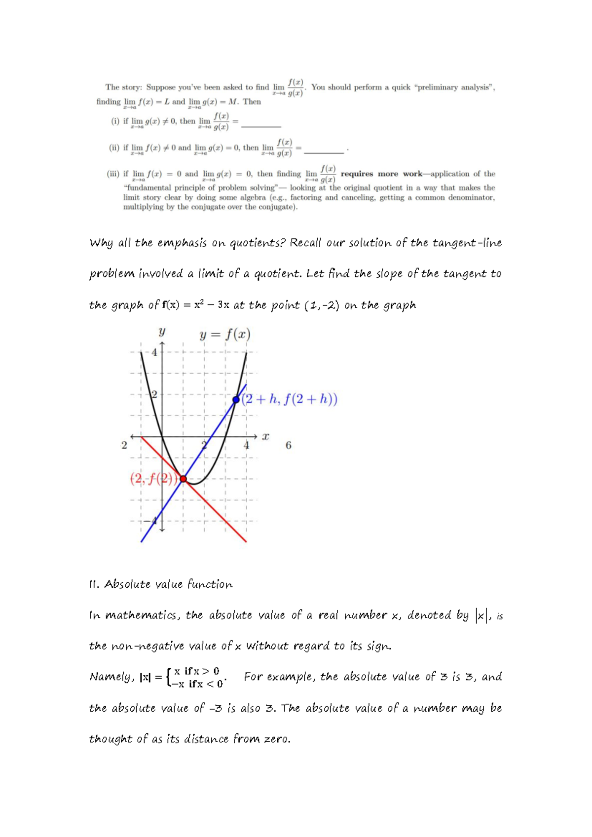 Httpsuottawa - Notes - Why all the emphasis on quotients? Recall our ...