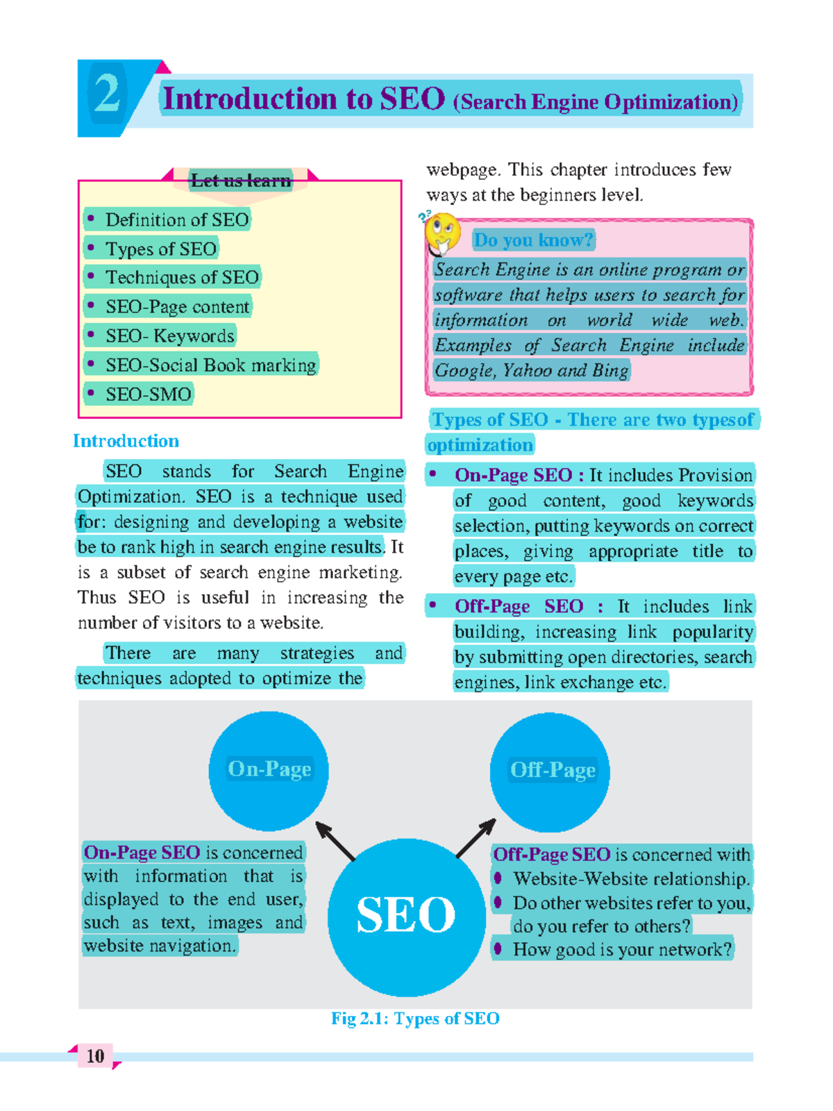 SEO Techniques and Strategies - SEO 101 Introductory Notes - Studocu