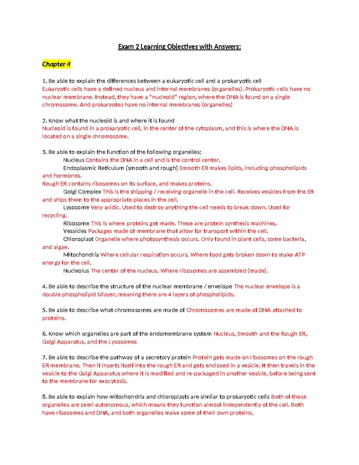 Final Exam Study Guide for Genetics and Evolution - BIO 101 - Final ...