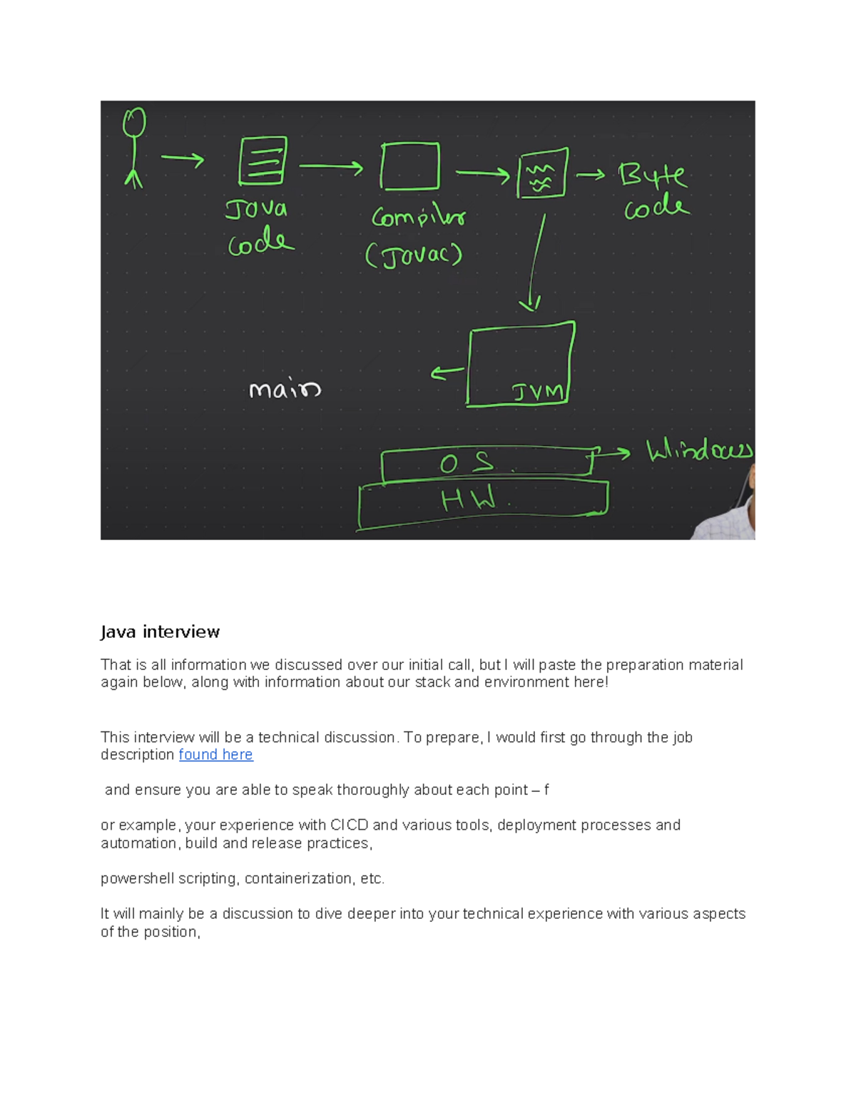 Java interview - ssss - Java interview That is all information we ...