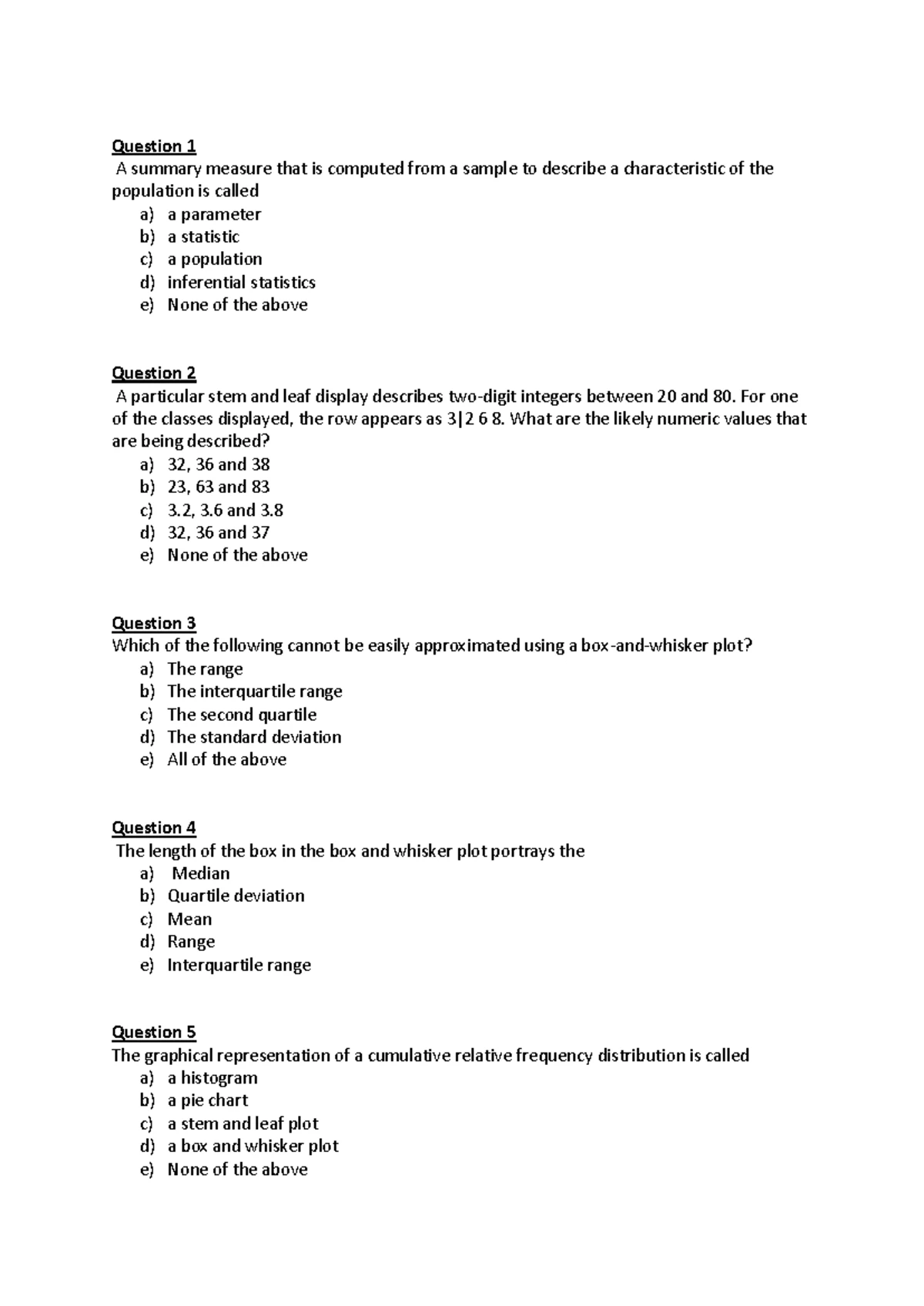 E 429: Cheat Sheet for ANOVA Experimental Design and Assumptions - Studocu
